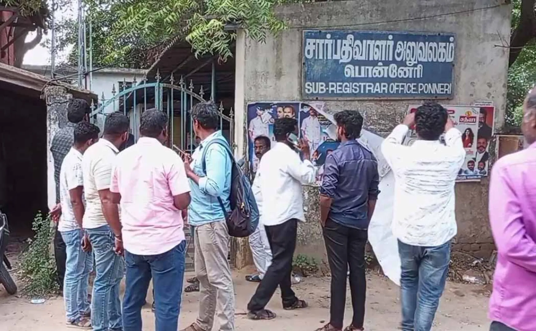 Throw away money on Anti Bribery Department raids at the Registrar's office 