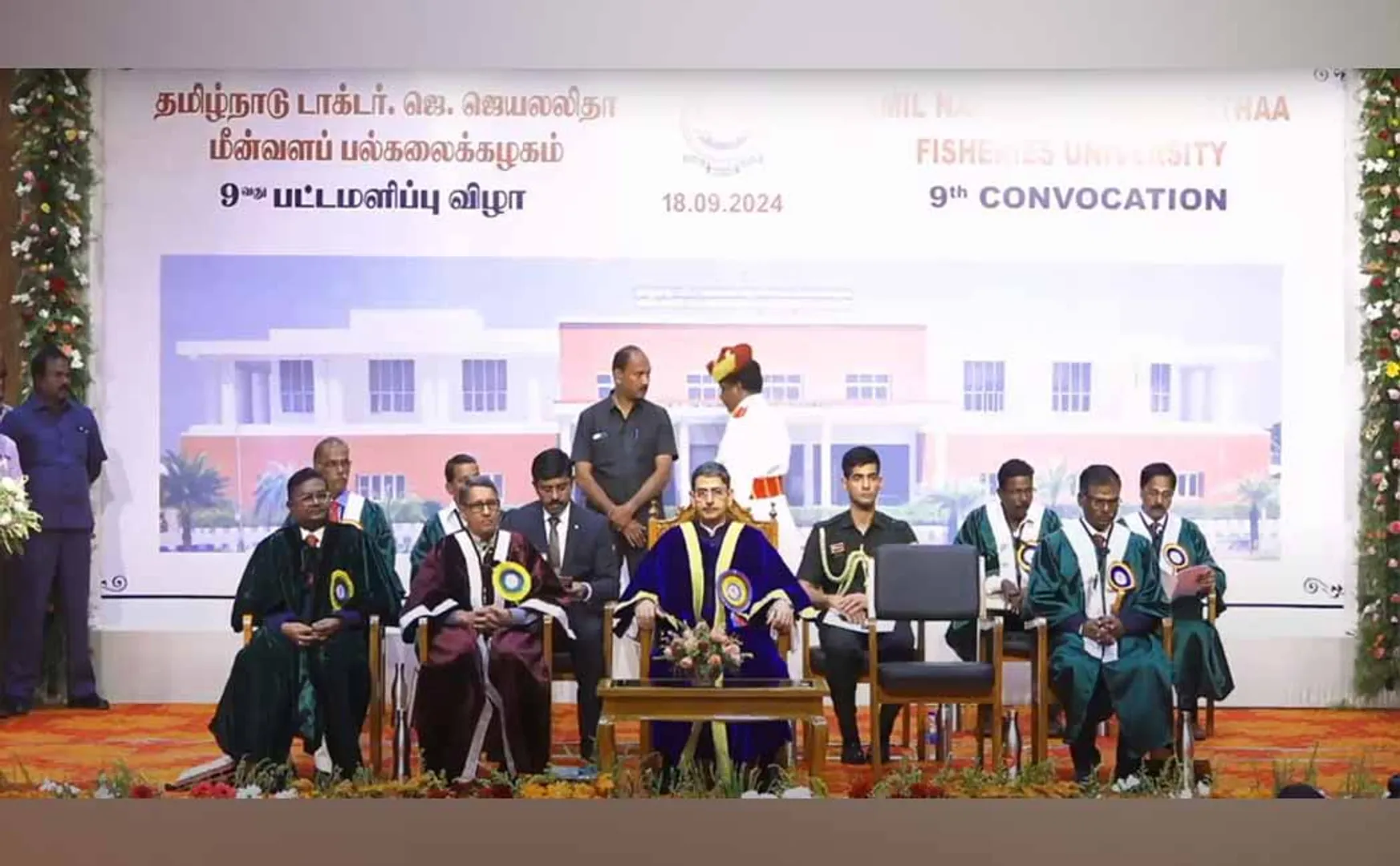 University Graduation Ceremony Minister neglect
