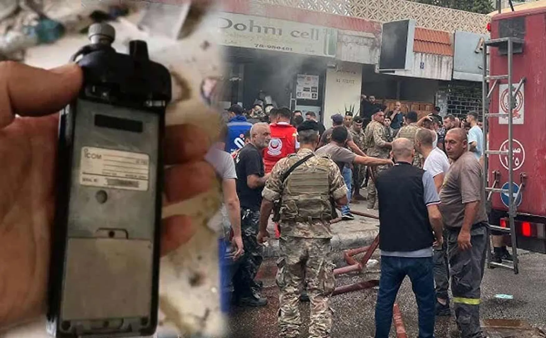 In Lebanon pagers followed by walkie-talkies exploded
