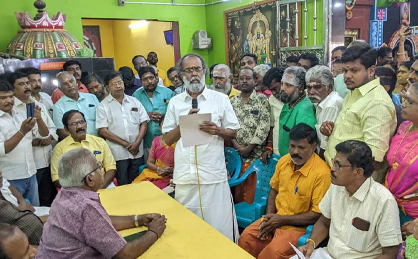 Minister I. Periyasamy brother elected as the chairman of the board of trustees