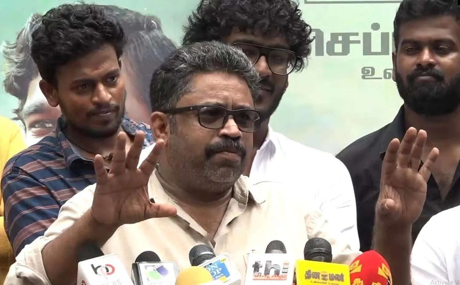 seenu ramasamy about Why Hindu religious organizations are not shown in his film?
