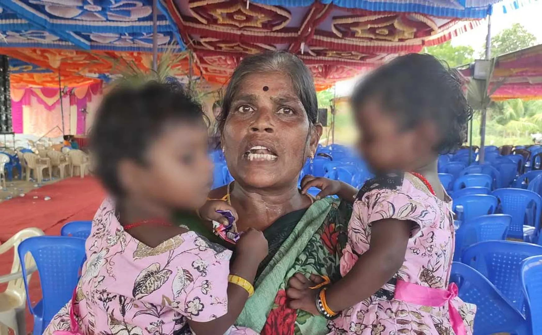 grandmother who has no money to raise a fatherless child