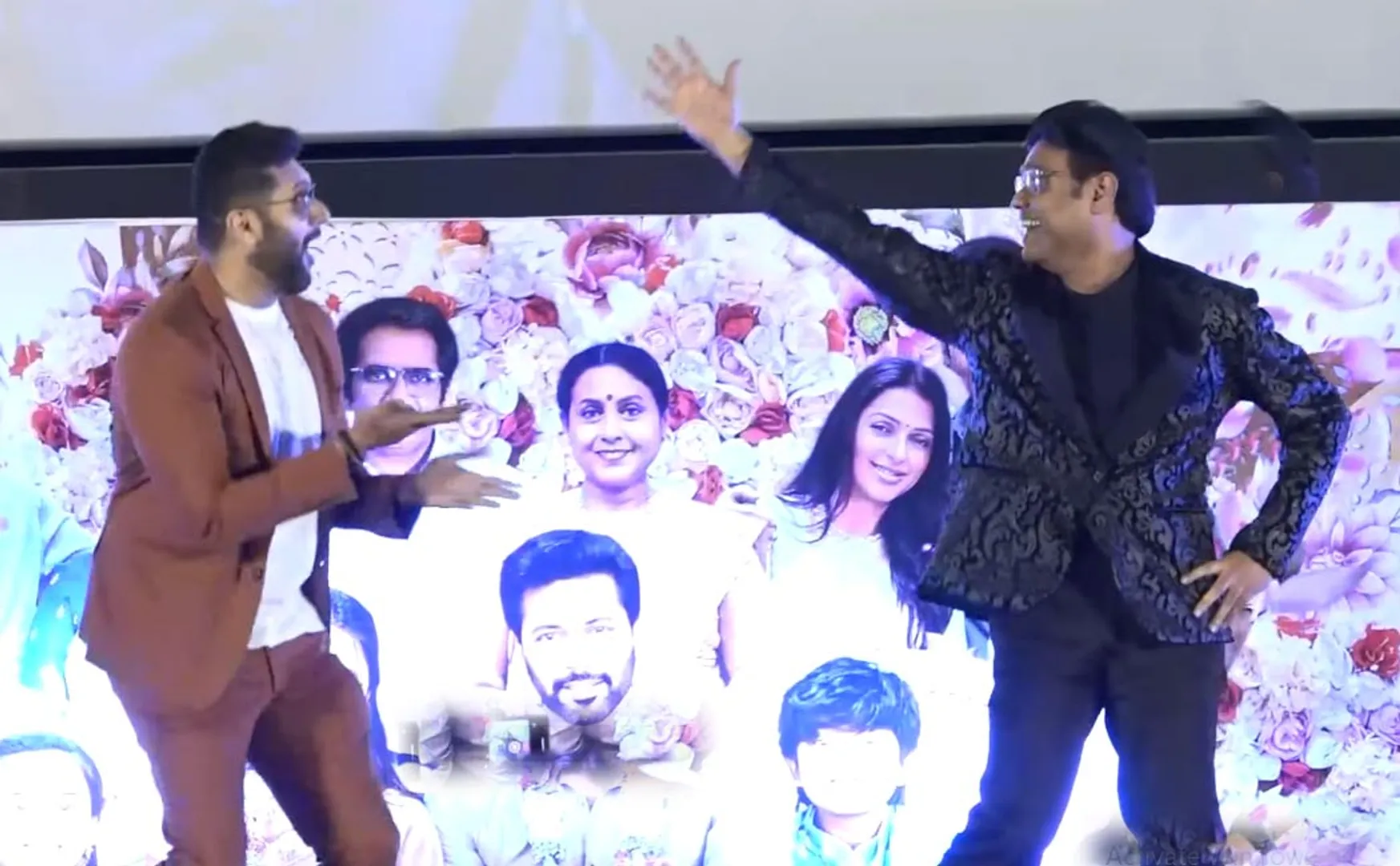harish jayaraj dance in brother audio launch