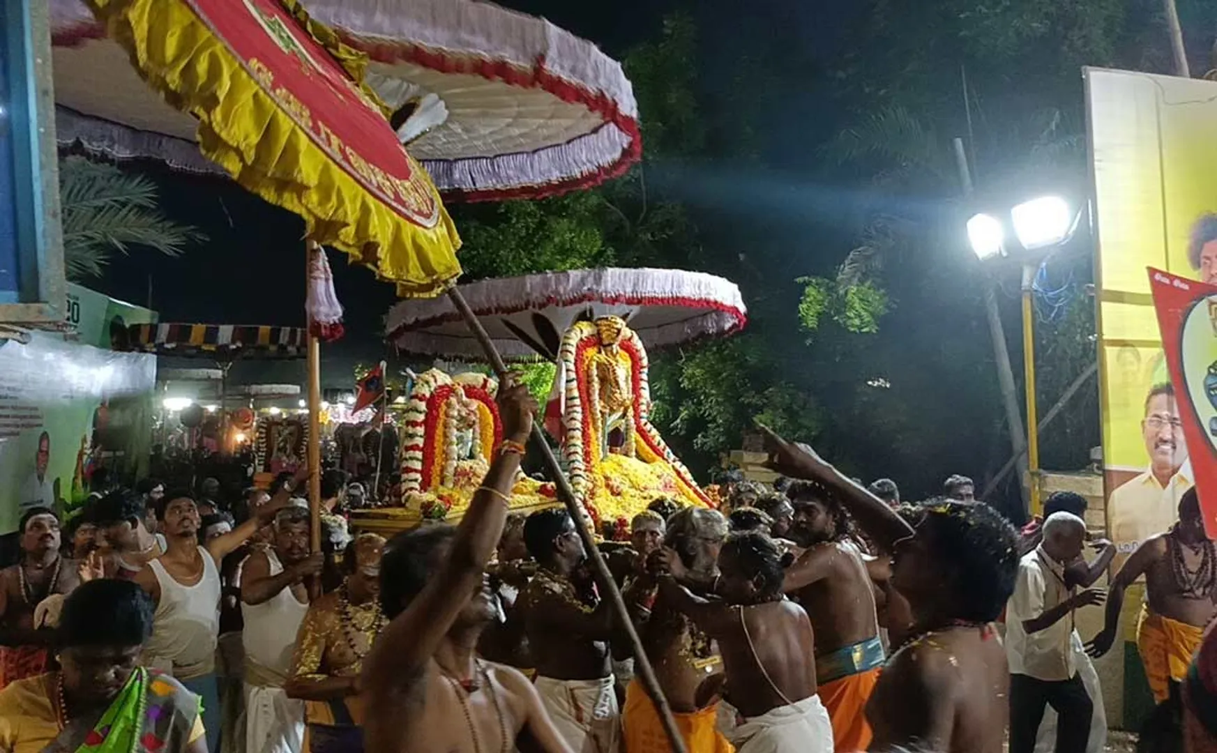 Rajaraja Cholan  triple discovery ceremony at Chidambaram