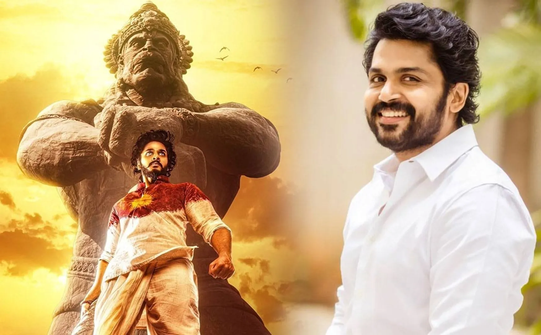 karthi to join hanuman universe