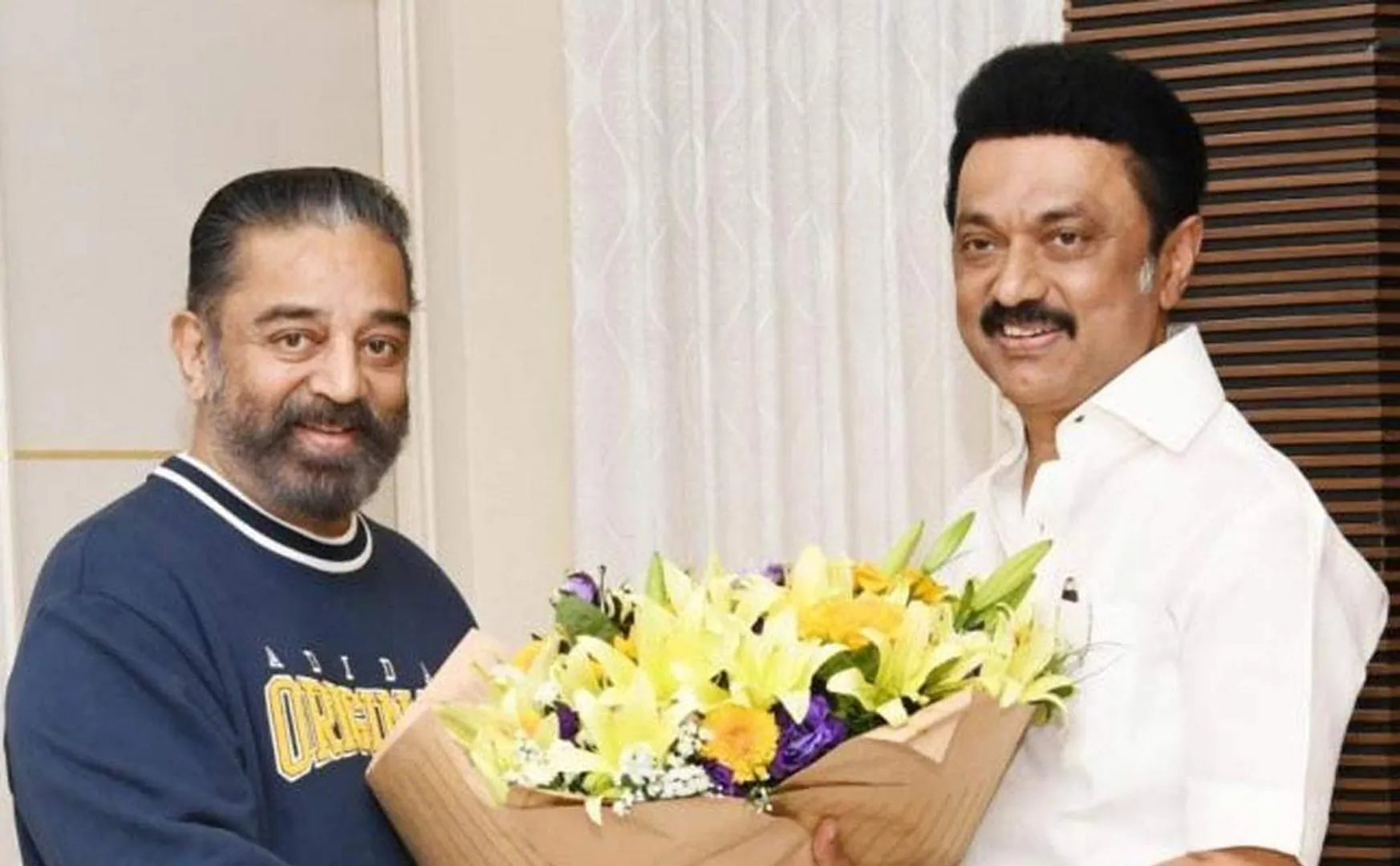 kamal wishes mk stalin regards spb road name