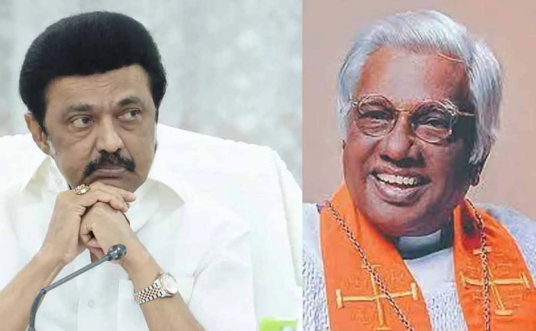 CM mk stalin order for Final tribute to the bishop Ezra Sargunam with police respect