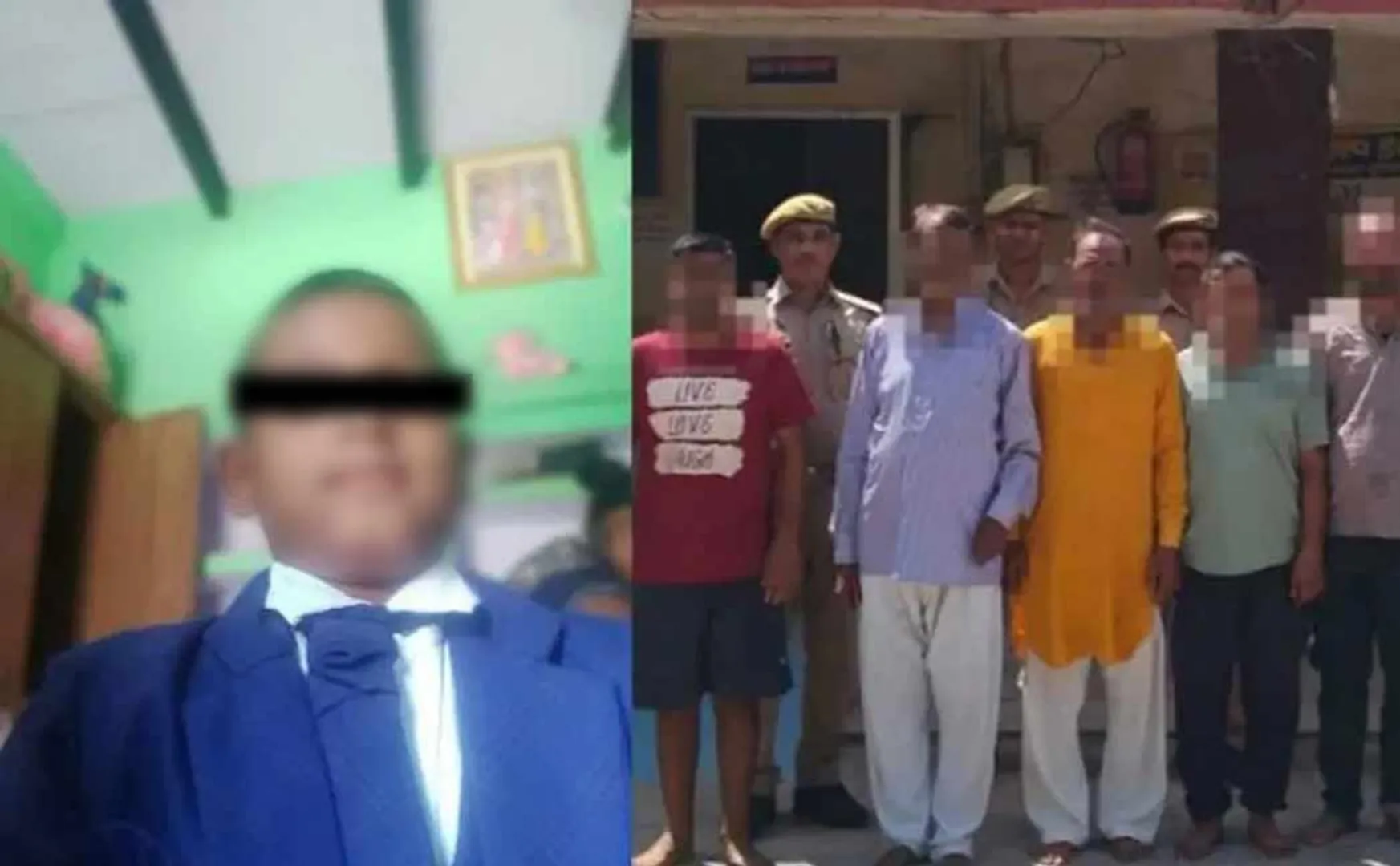 school administration gave a human sacrifice to a student in Uttar Pradesh 