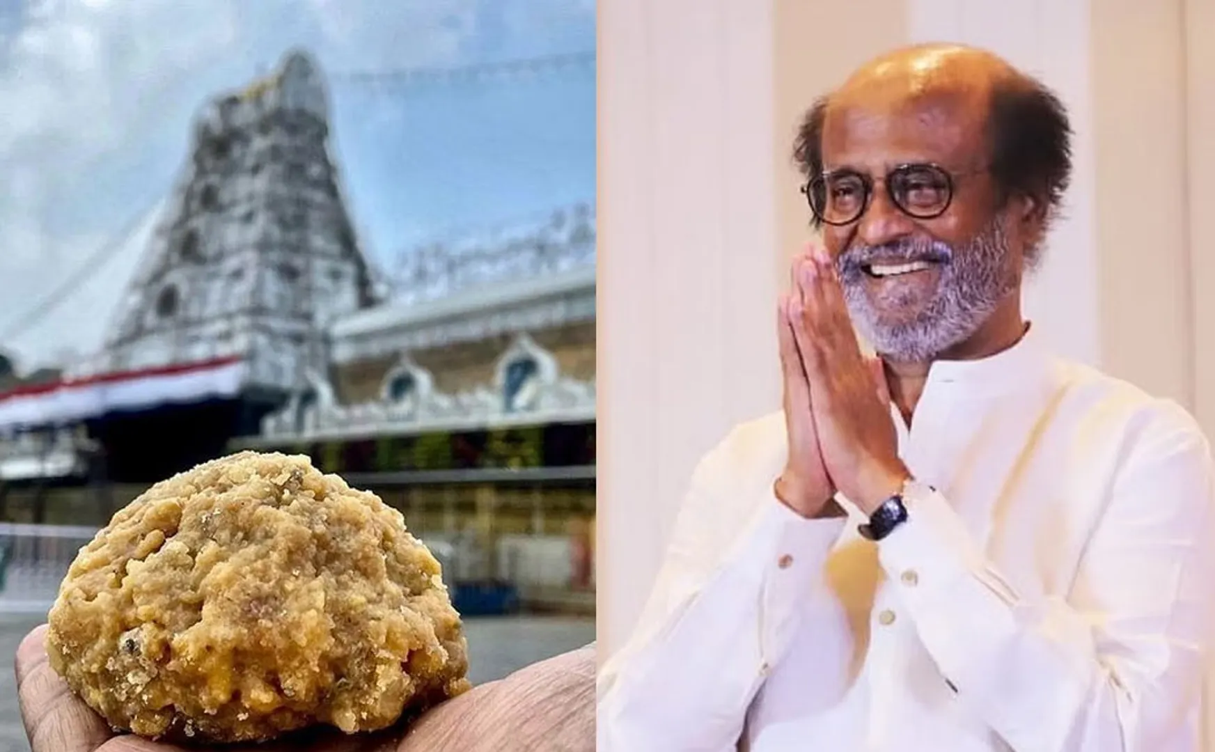 rajini about trupati laddu issue