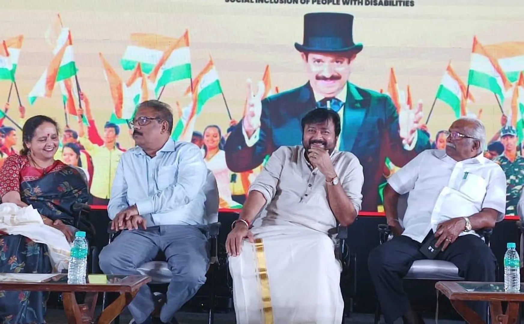 Jayaram participate as a special guest in Bharat Yatra event