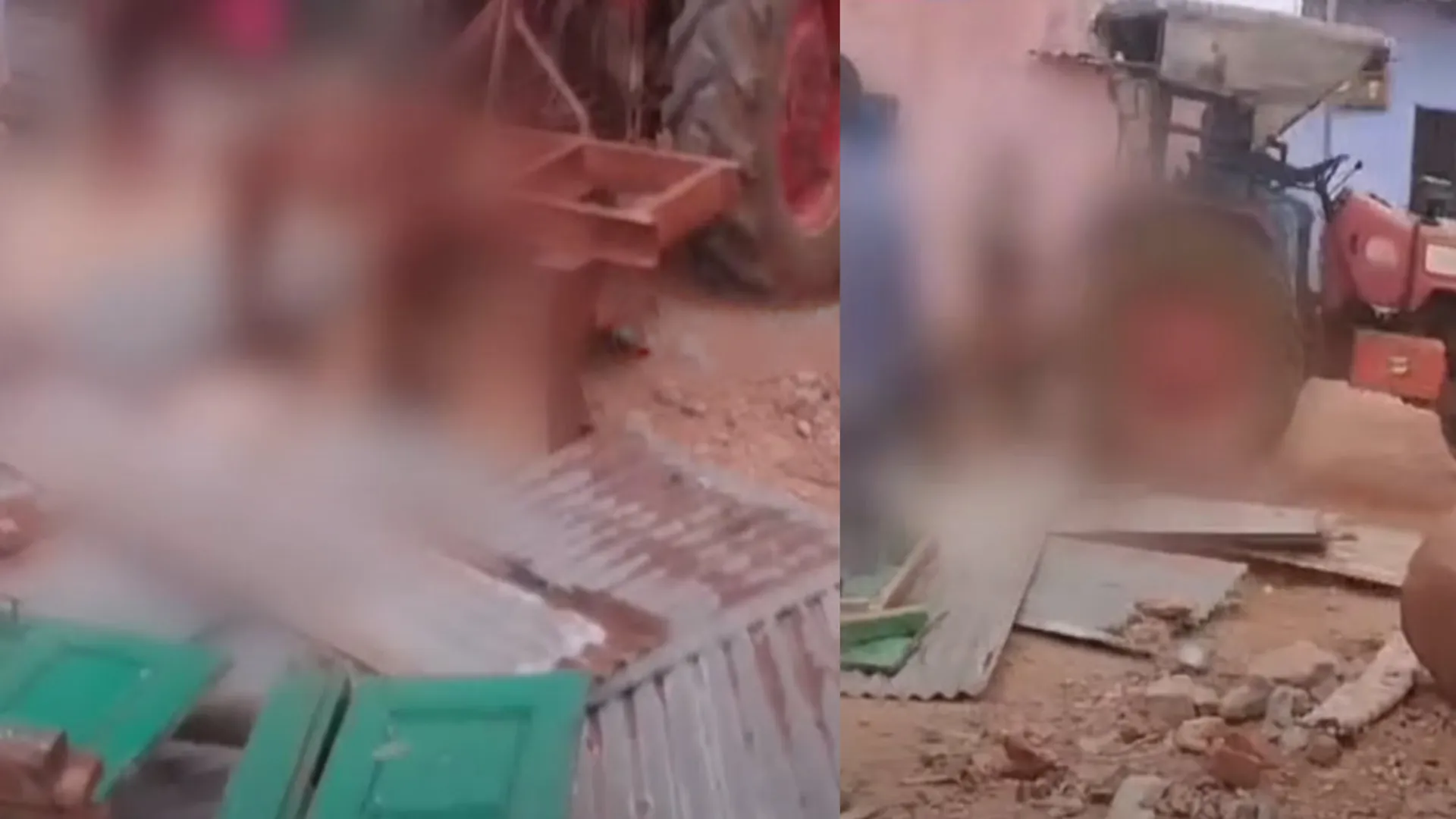Attempted tractor on woman in broad daylight; Shocking video released