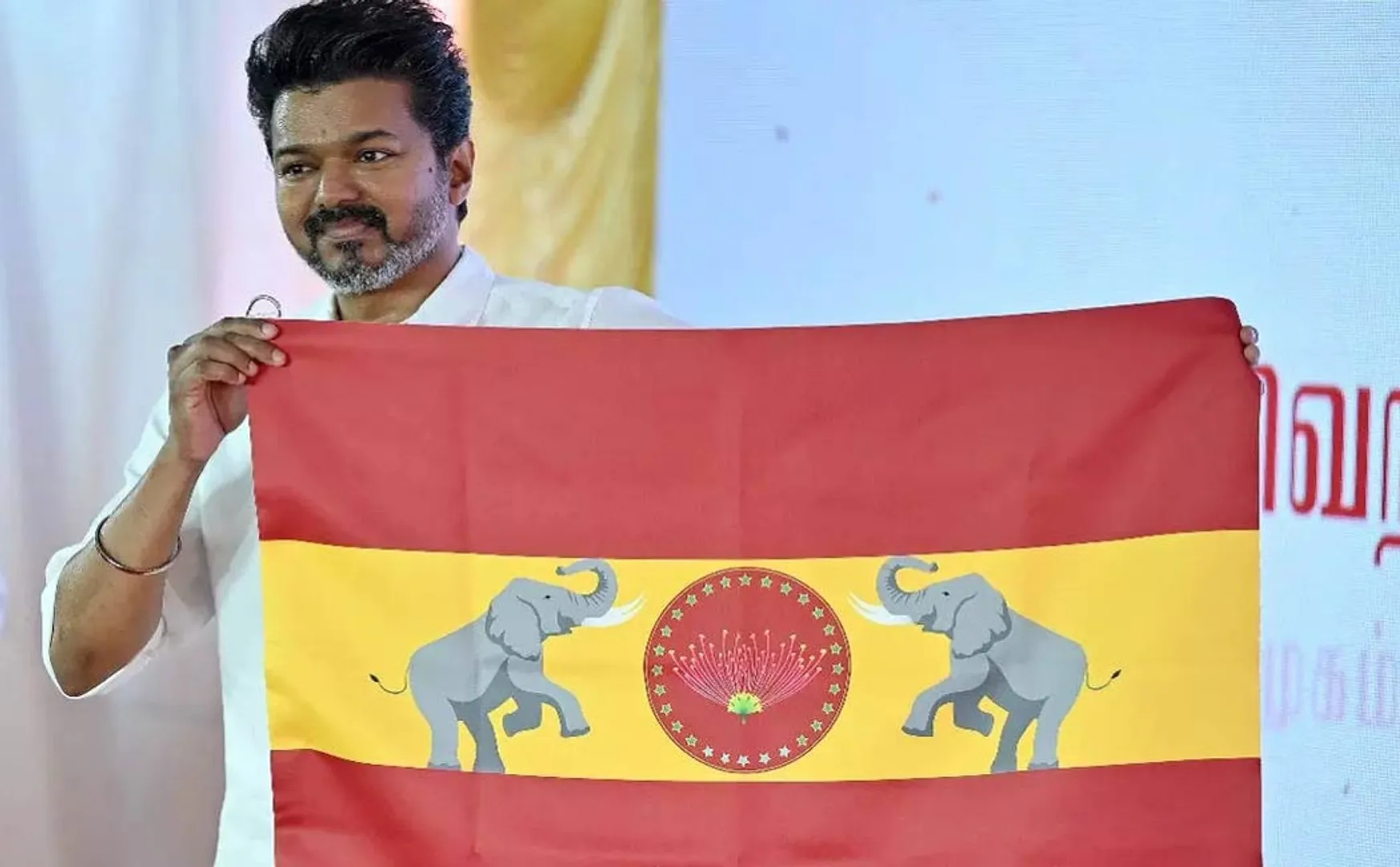 Election Commission response given by the Vijay Party Flag Issue