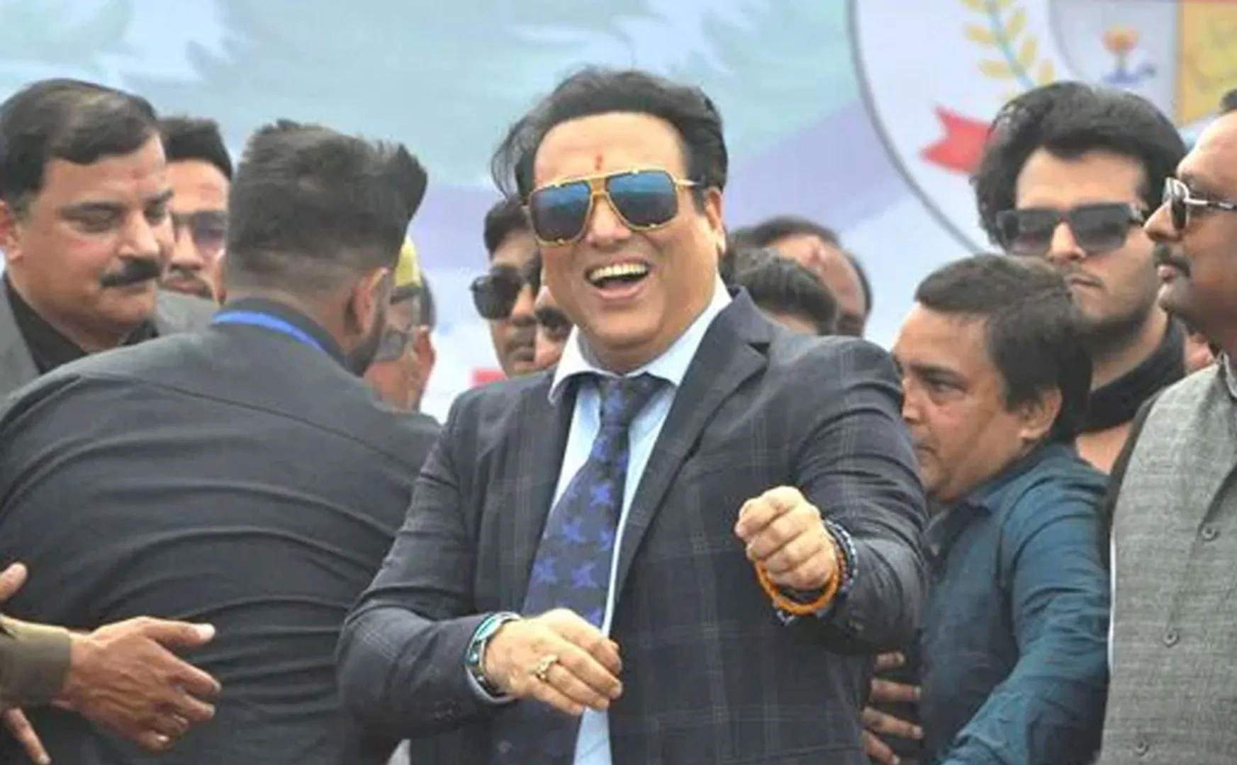 Govinda accidentally shoots himself in leg with revolver