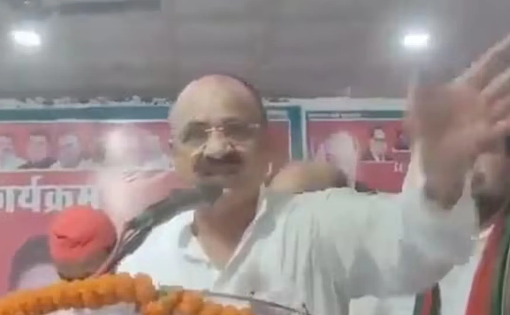 Samajwadi MLA's speech sparks controversy