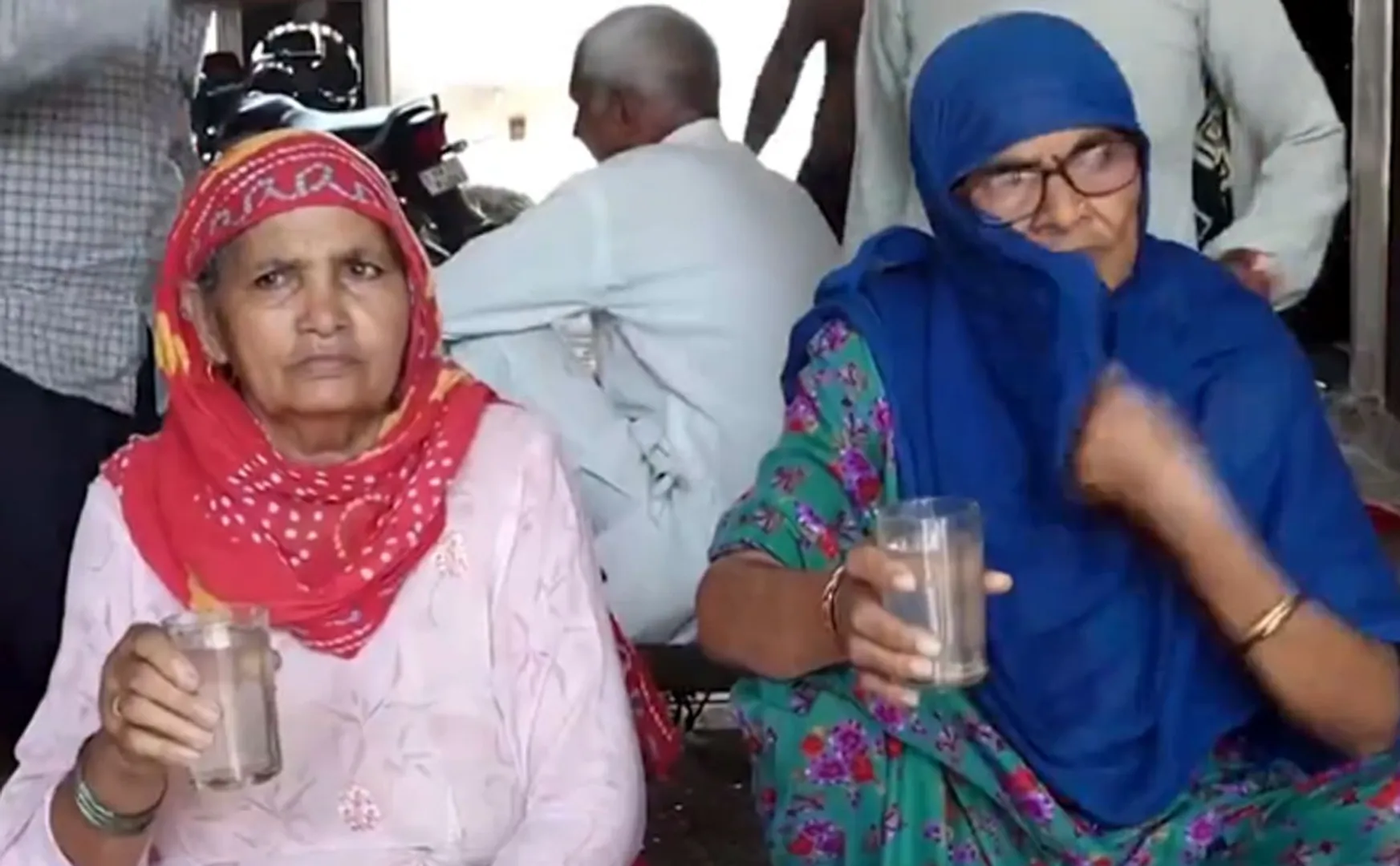 Haryana villagers say that if you drink a glass of water you will vote  