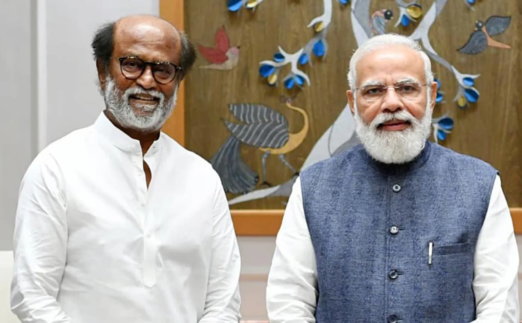 rajini thanked modi for he concern his health 
