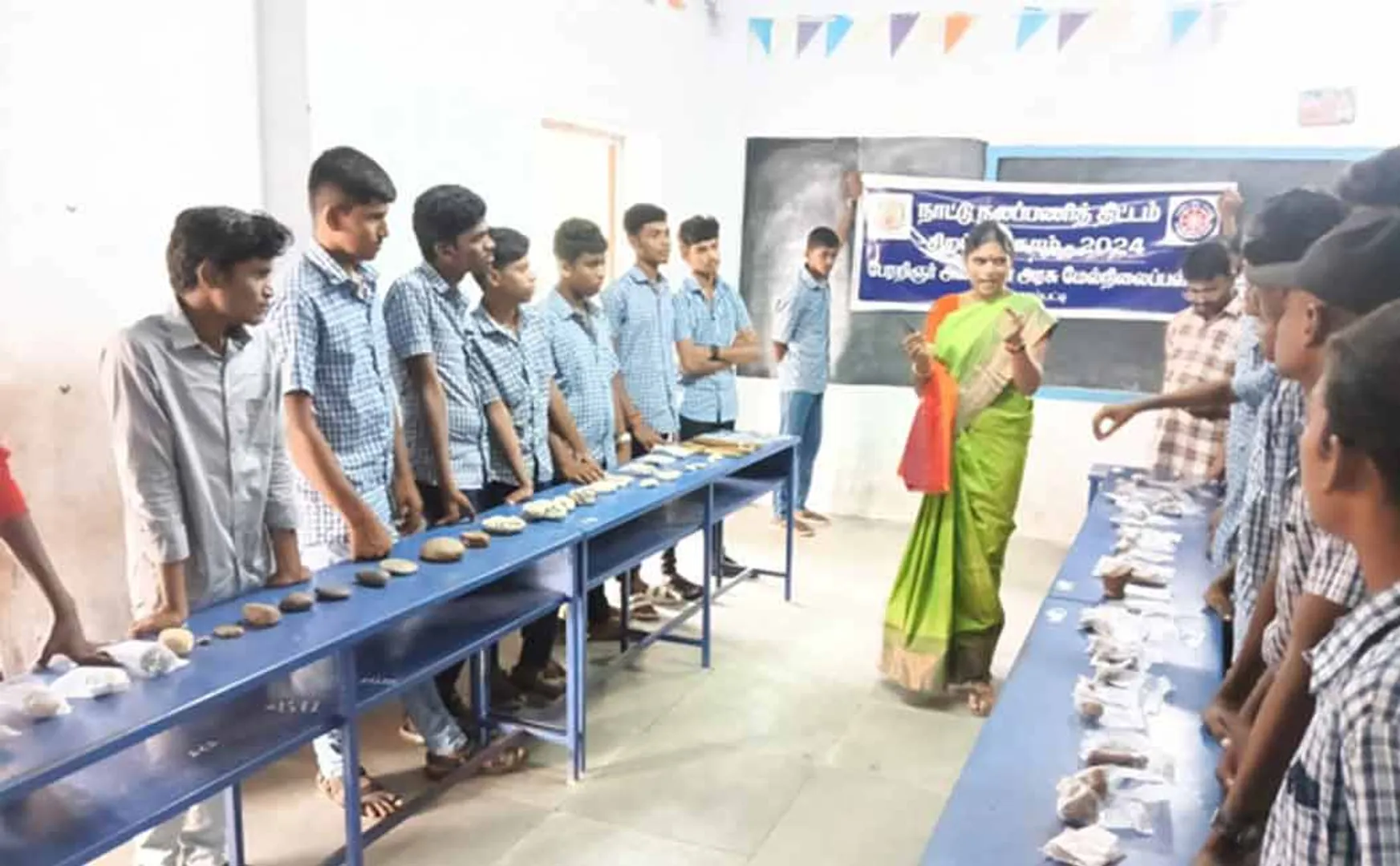 Awareness program for students to protect antiquity
