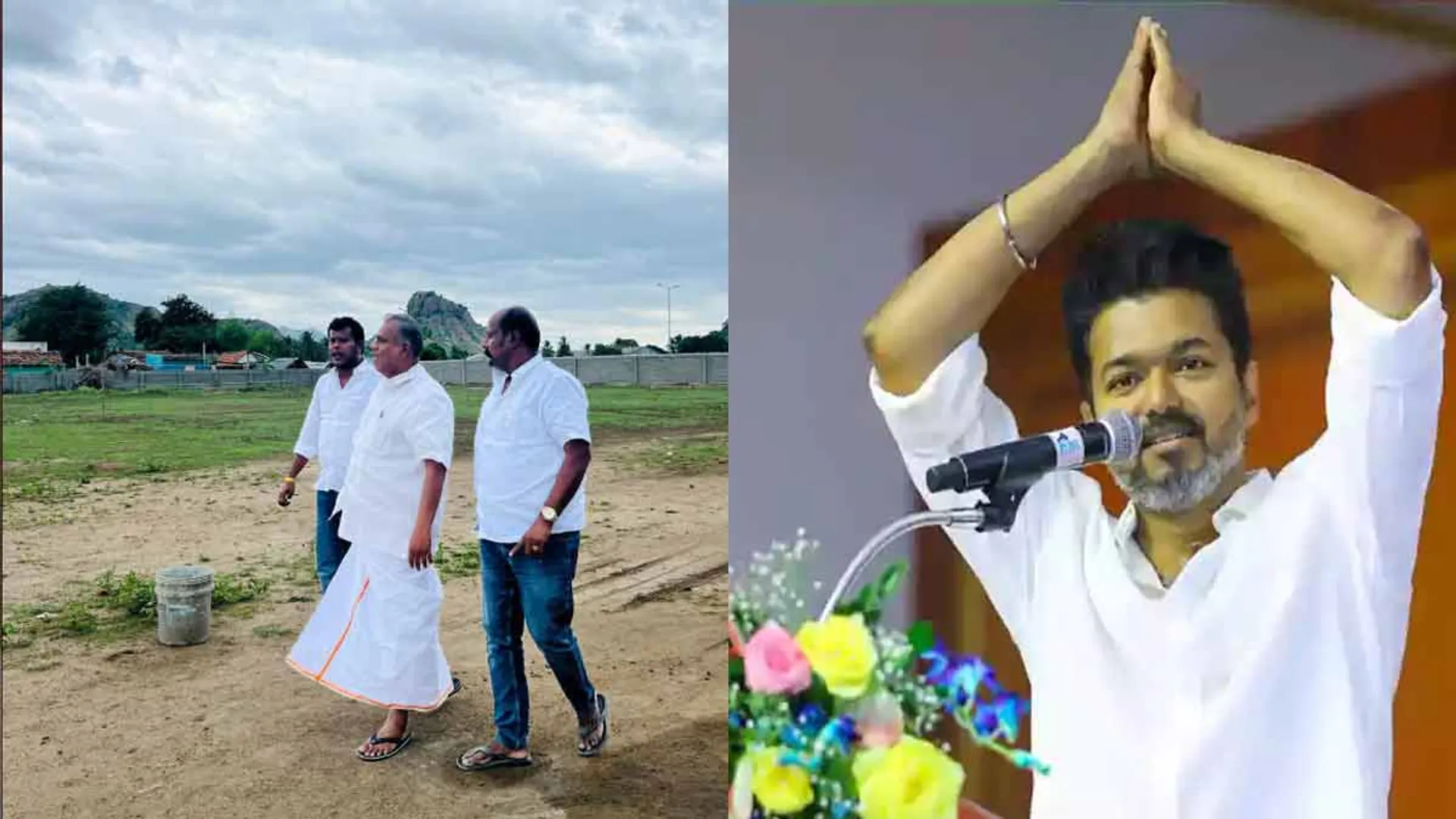 First Convention; Pandal foot planting ceremony