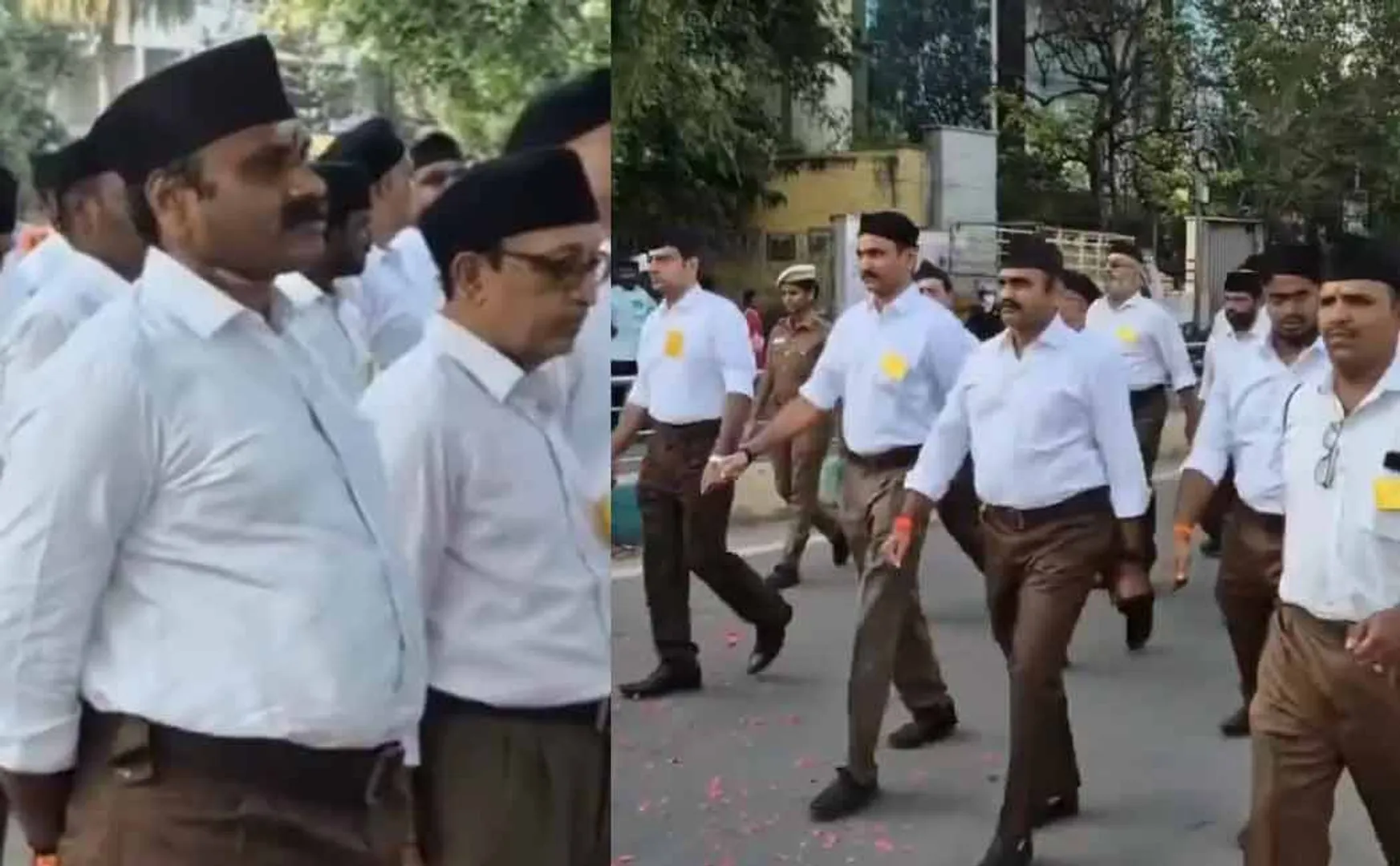 Union Minister L. Murugan participation on RSS rally in Tamil Nadu