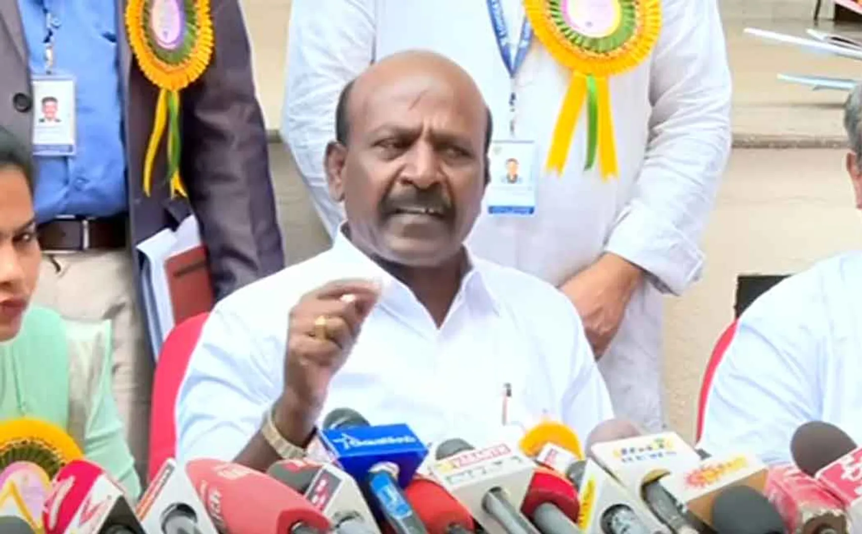 Minister M. Subramanian interview at marina air show incident