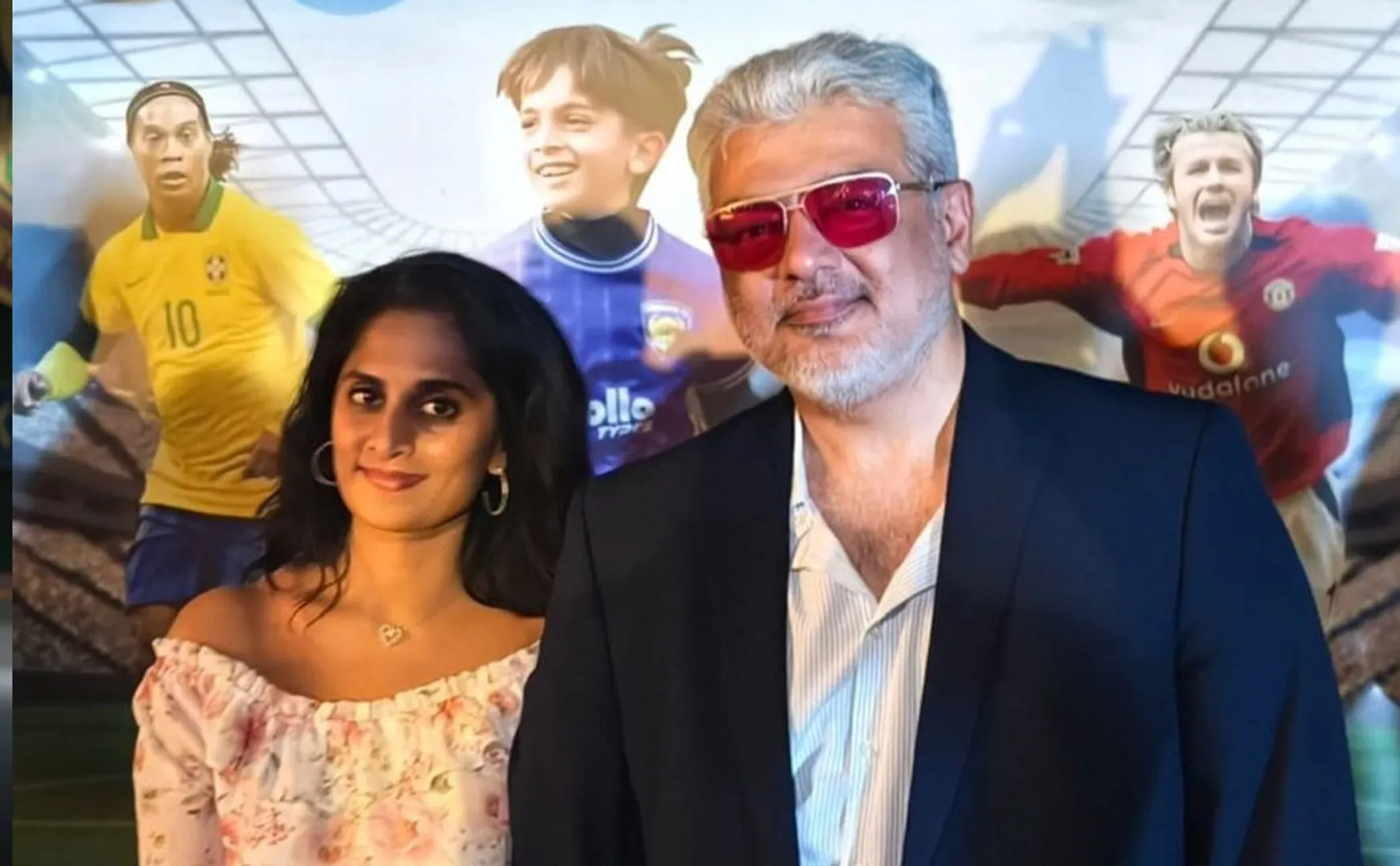 shalini wishes ajith to car race