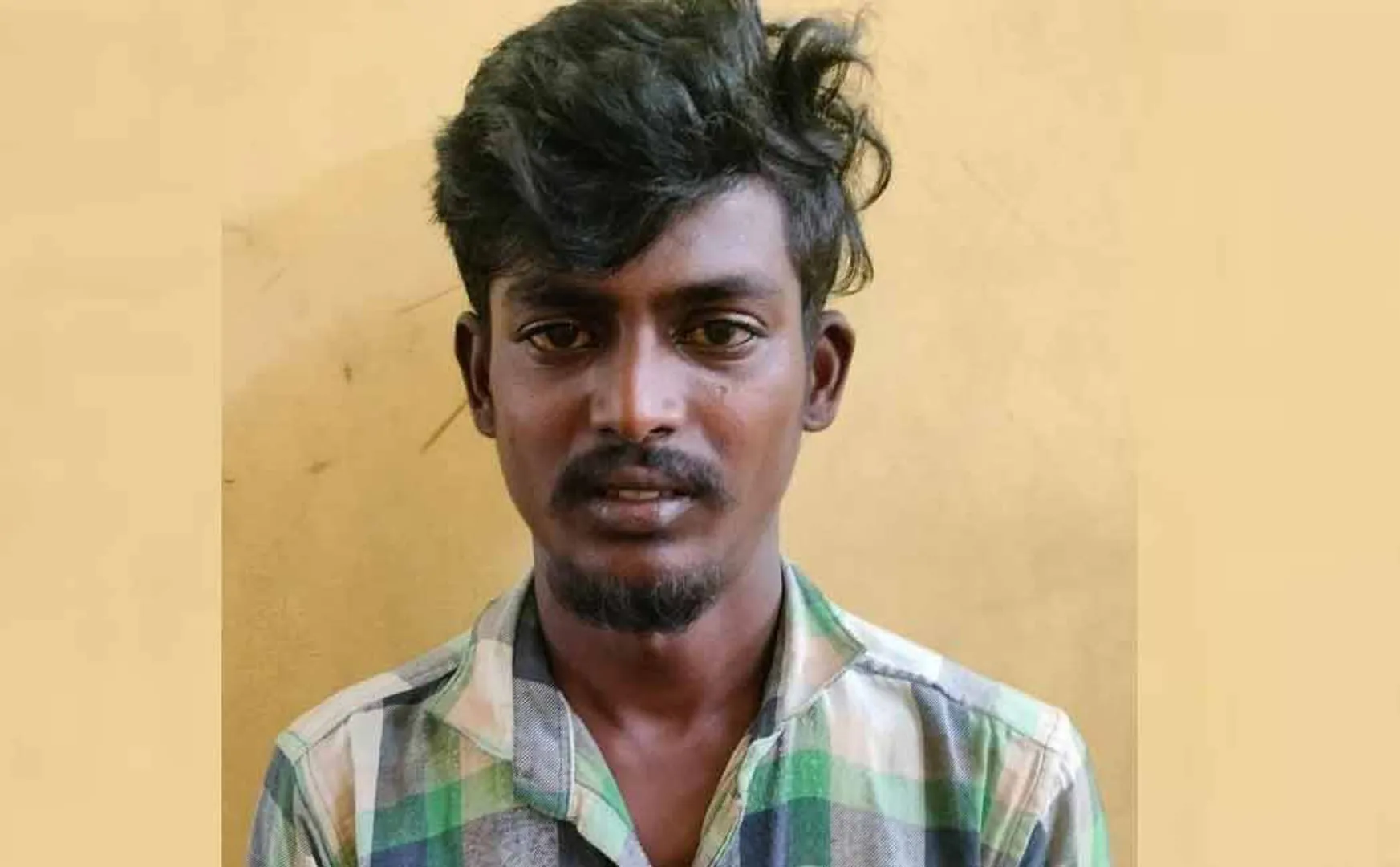 young man who grow cannabis at home in Cuddalore