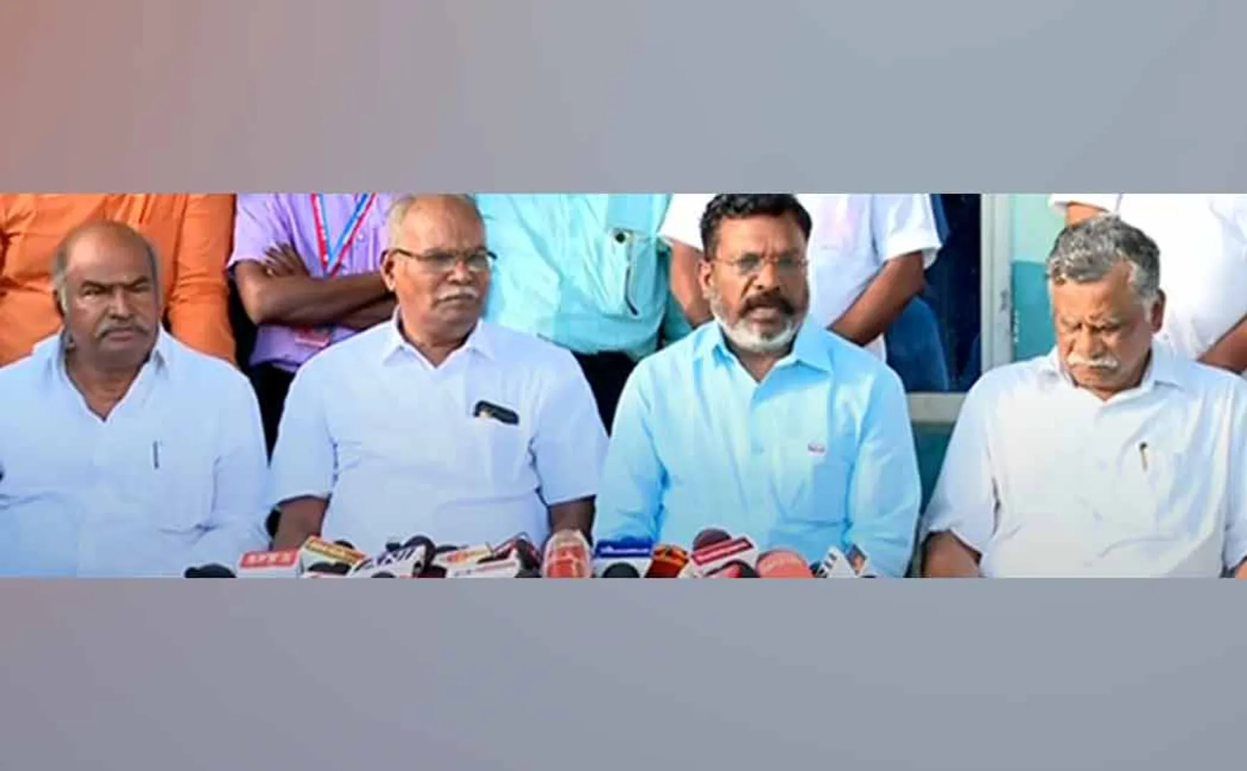 Thol Thirumavalavan MP says We are against Samsung's oppressive trend