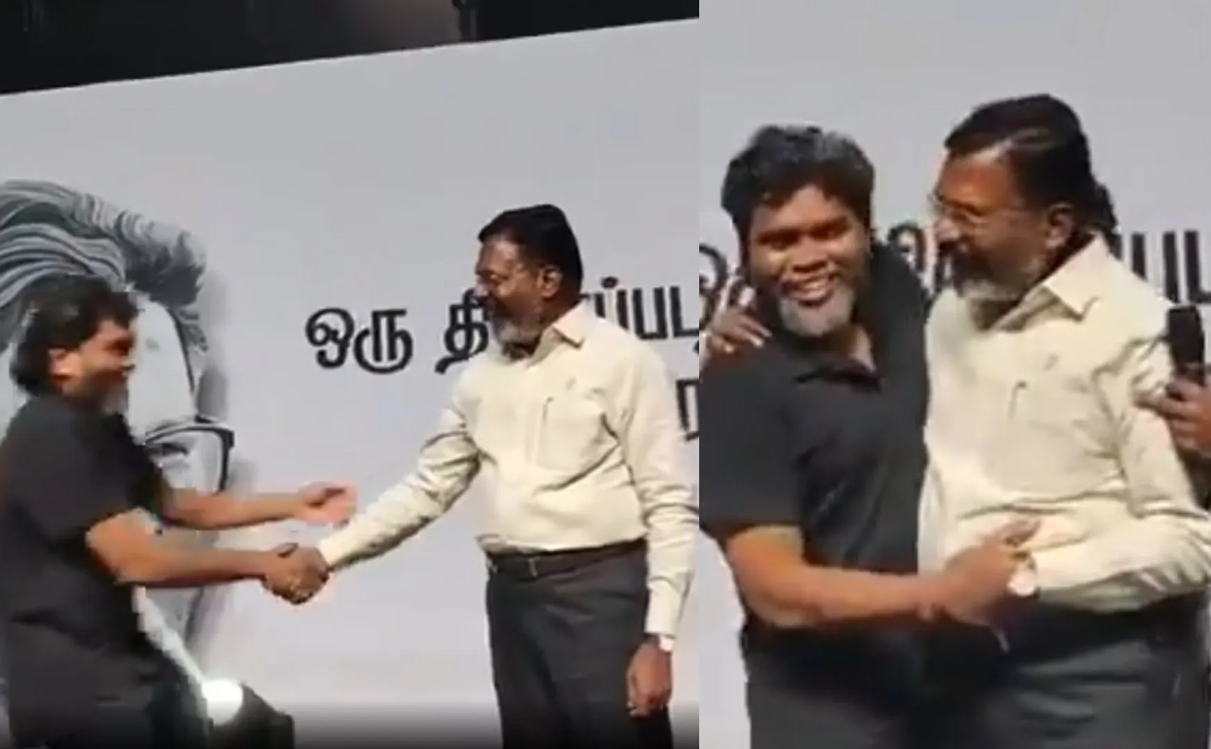 thirumavalavan pa ranjith meets in ram birthday celebration