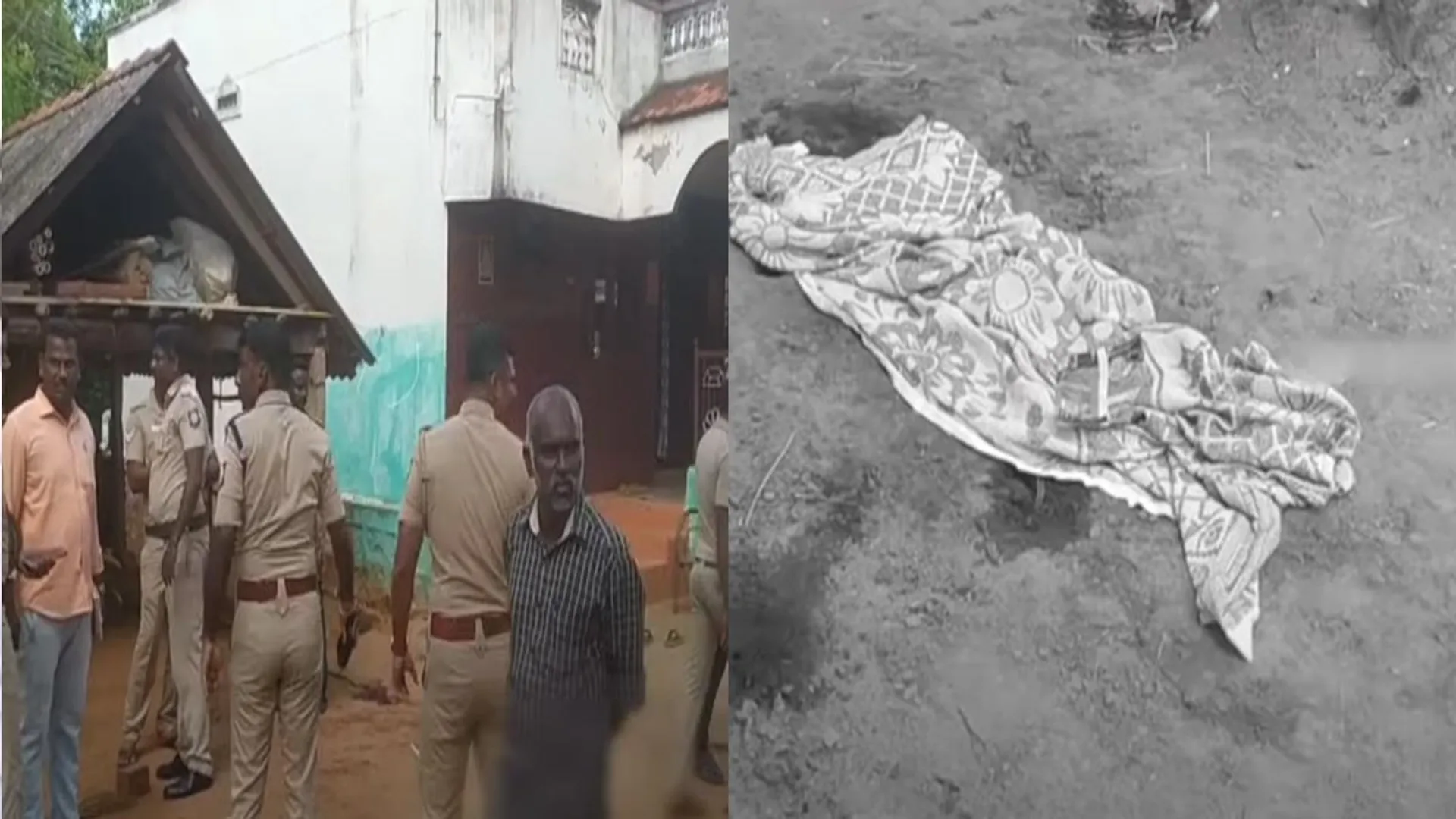 Girl  sickle in broad daylight; stir in Sivagangai