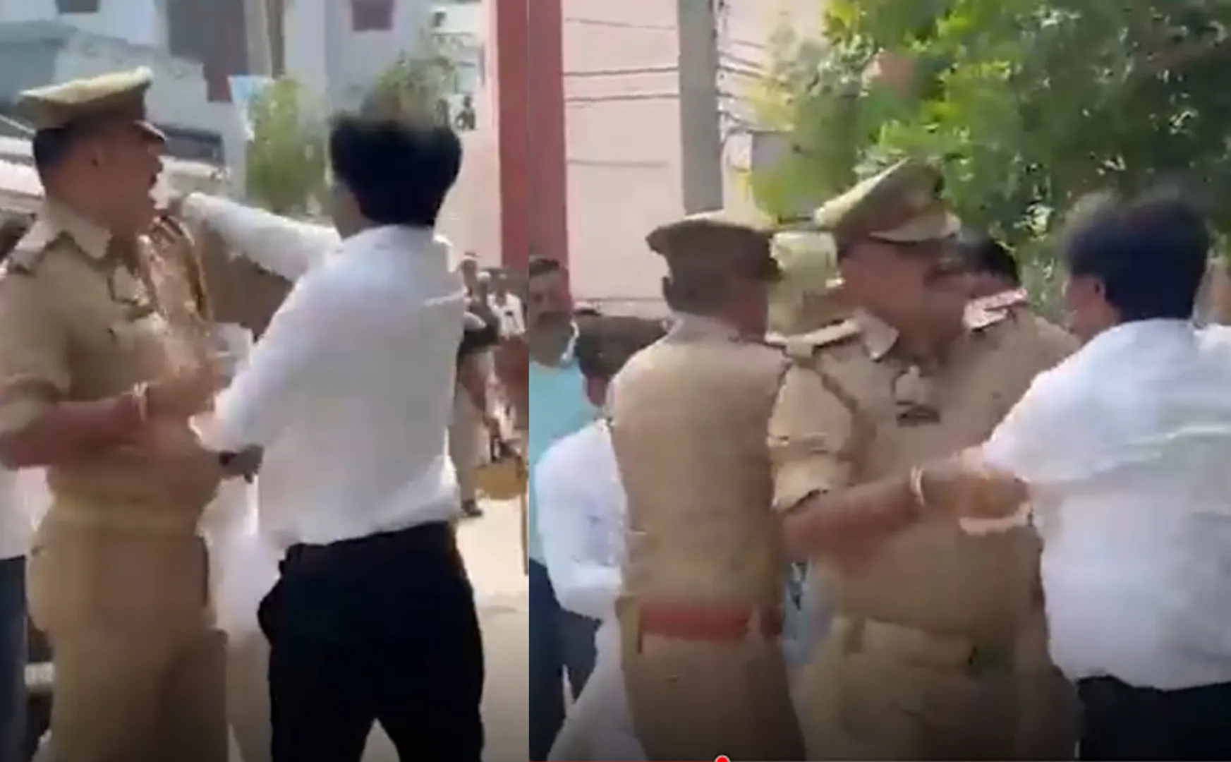Lawyer who slapped BJP MLA in uttar pradesh