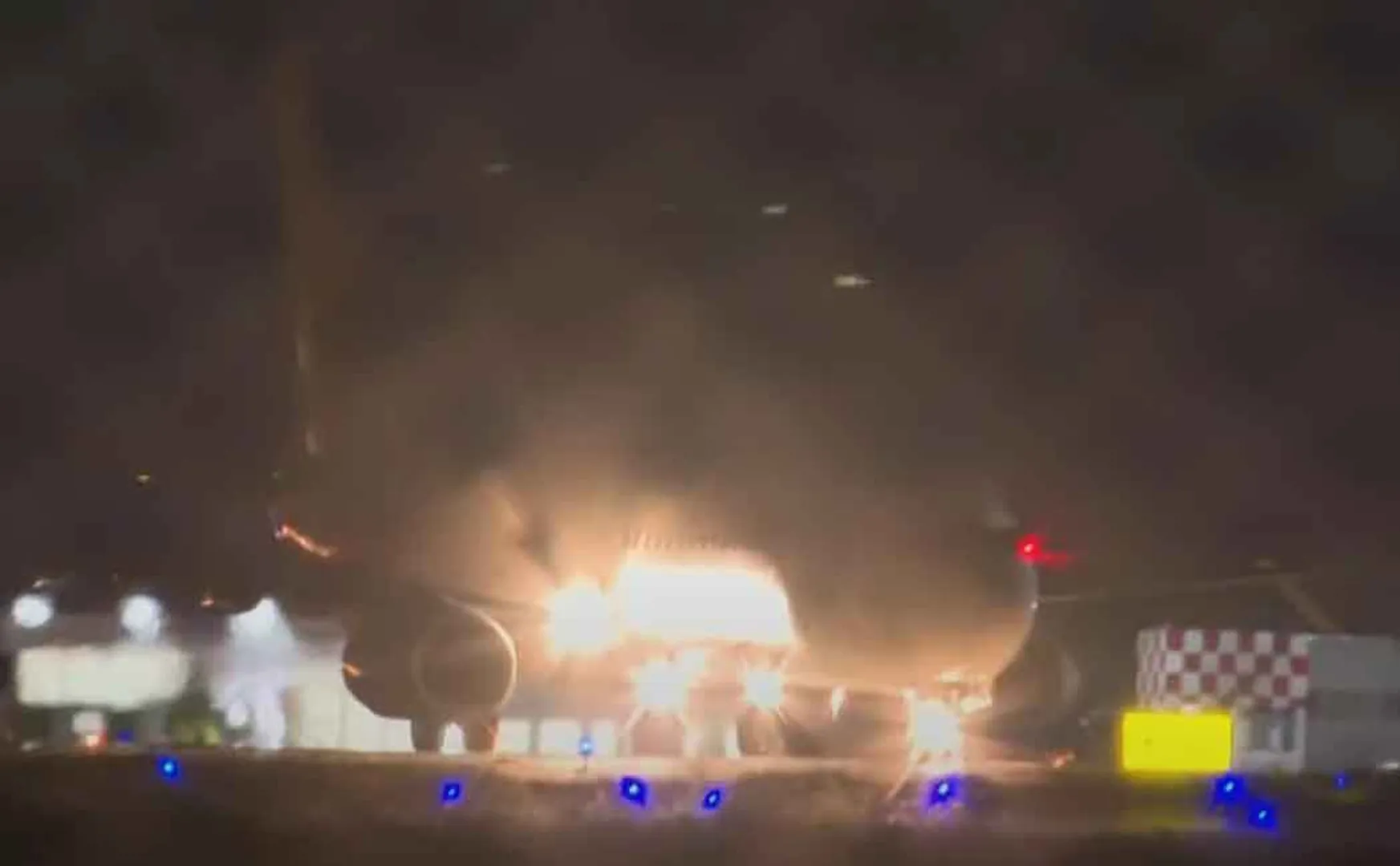 Tick tick minutes the plane landed safely