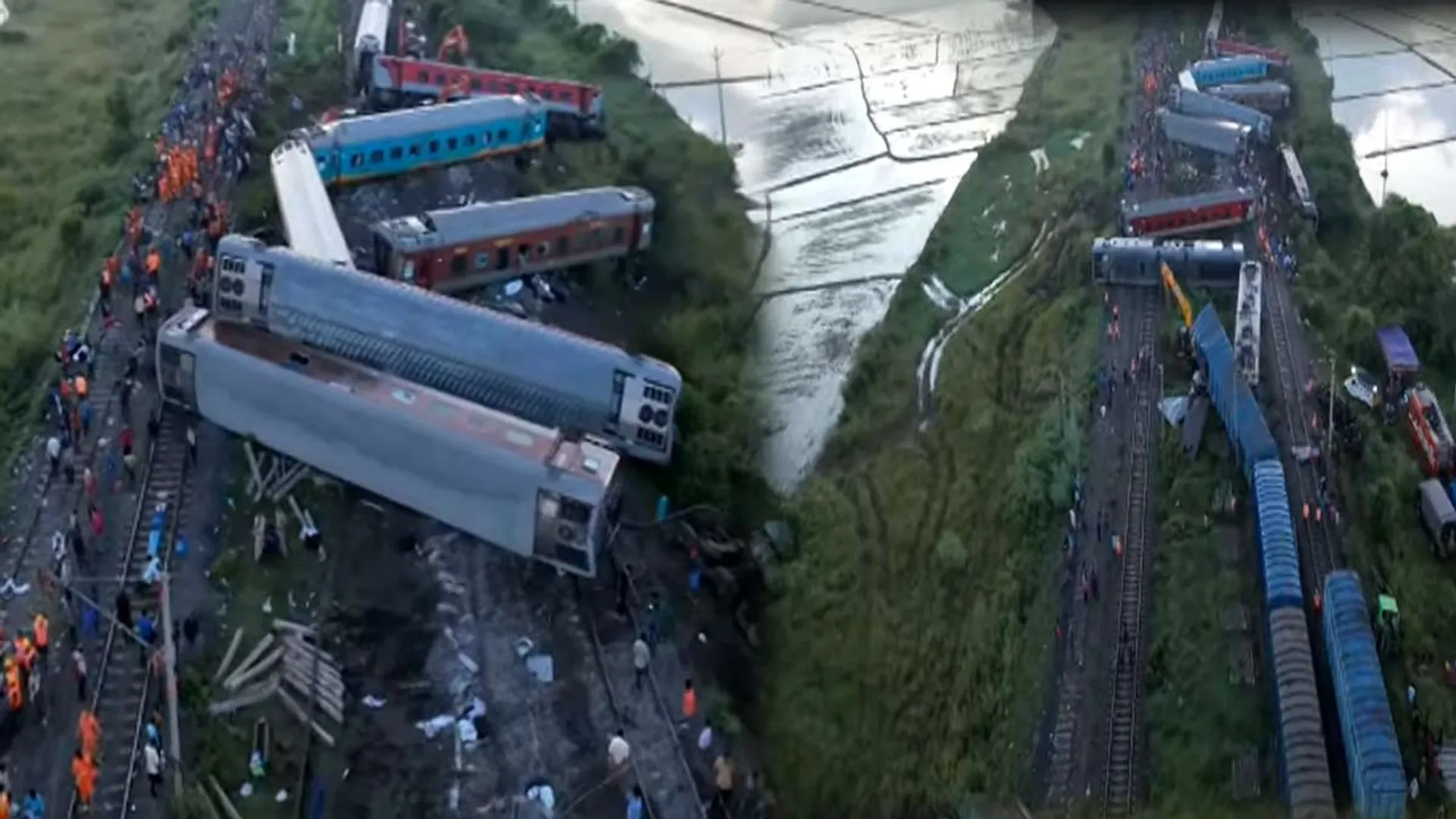 What was the cause of the Kavarappettai train accident?-The first information released in the preliminary investigation
