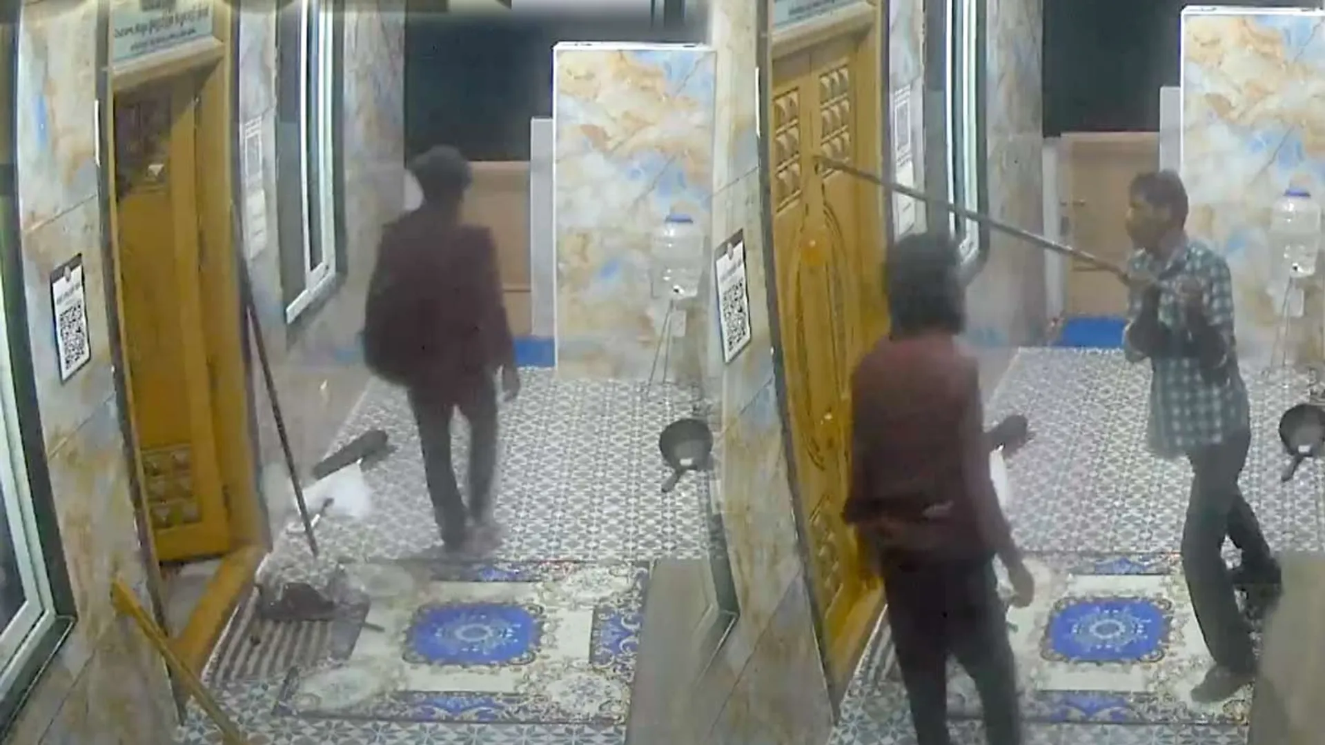 School break-in and theft; Two arrested