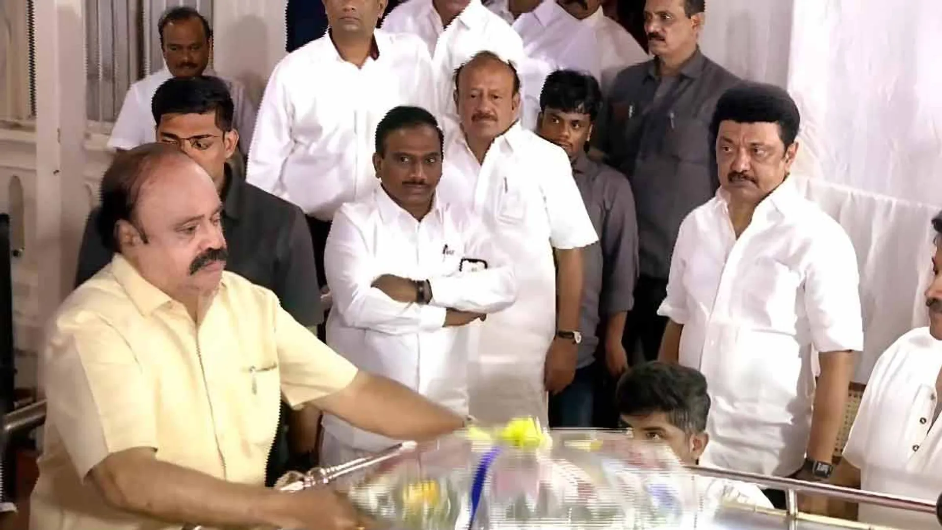  'We can keep our politics beyond Hosur' - Pugahendi shared an analogy with the late Murasoli Selvam