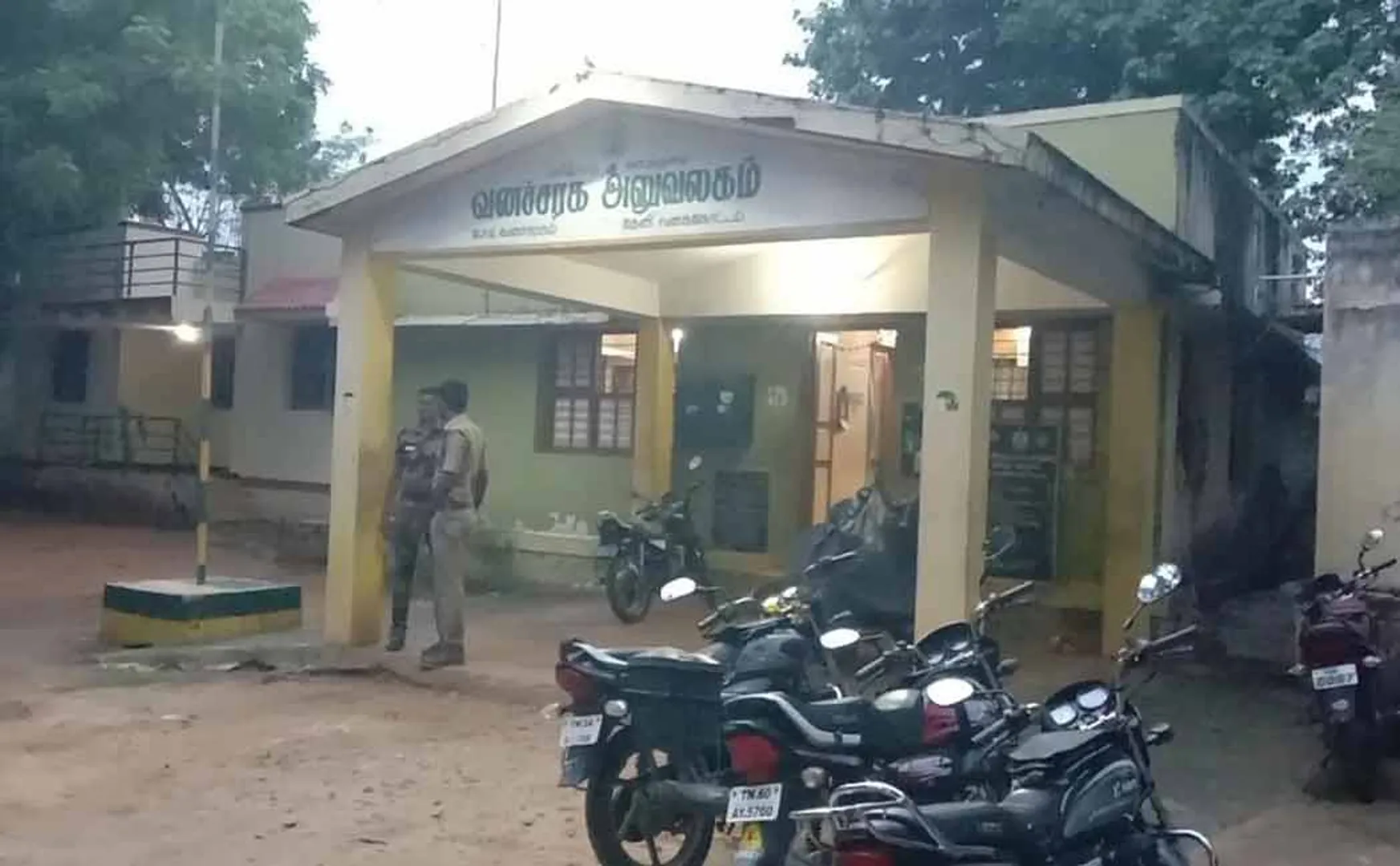 Incident of forest black trees in Theni district