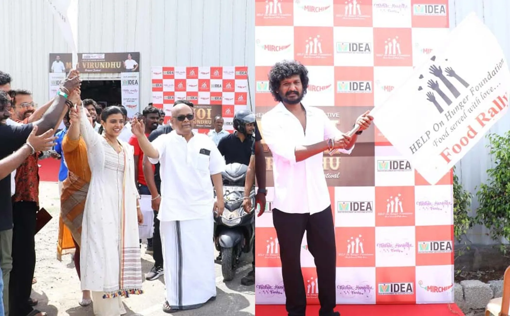 aishwarya rajesh and lokesh kanagaraj starts food event