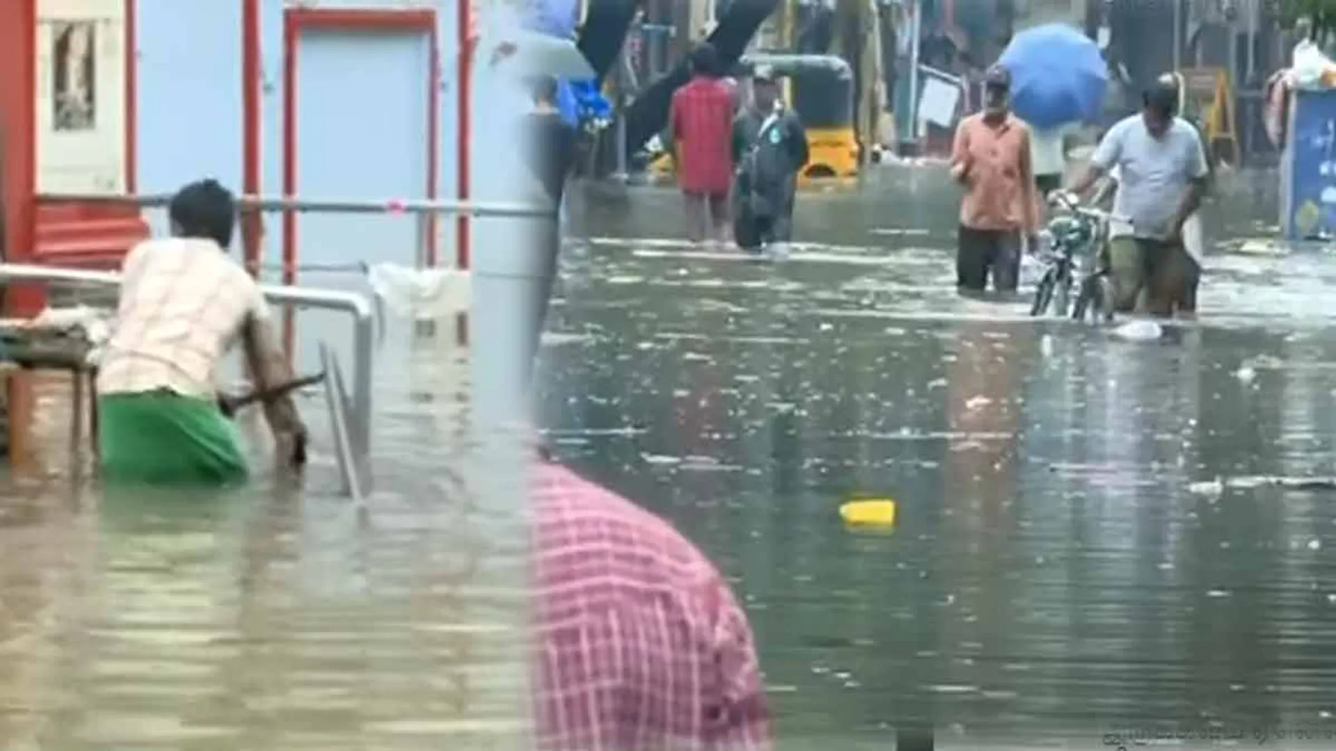 Second day of rainwater that does not drain; A struggling pattalam 