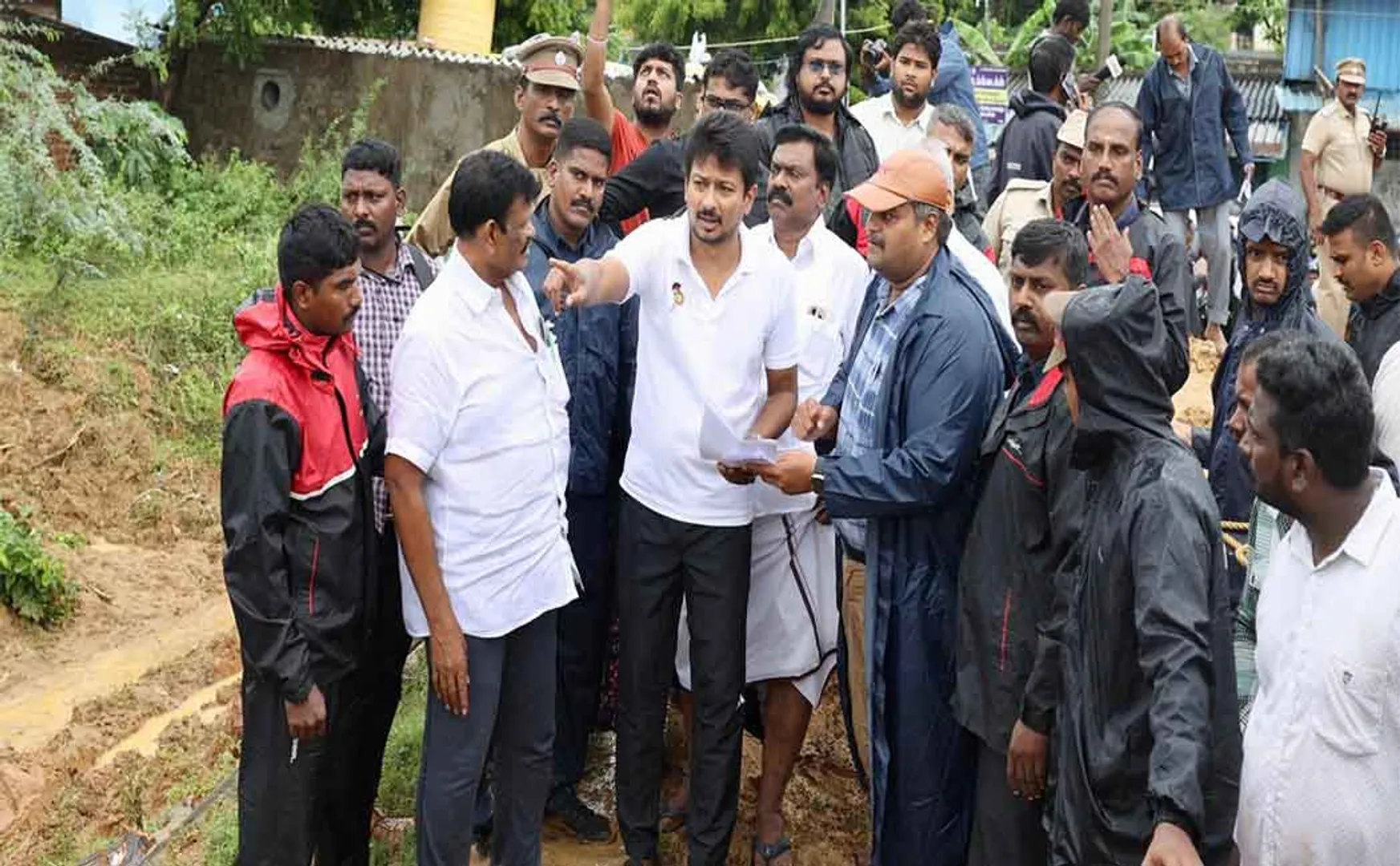 Dy CM Udayanidhi Stalin inspection for Rain flood rehabilitation works