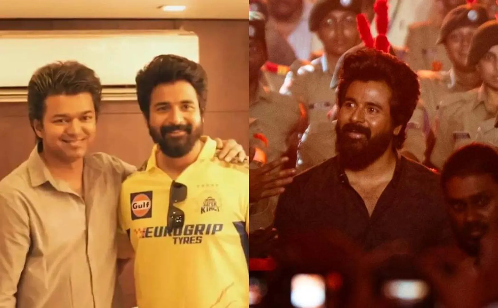 sivakarthikeyan about vijay gift in amaran audio launch