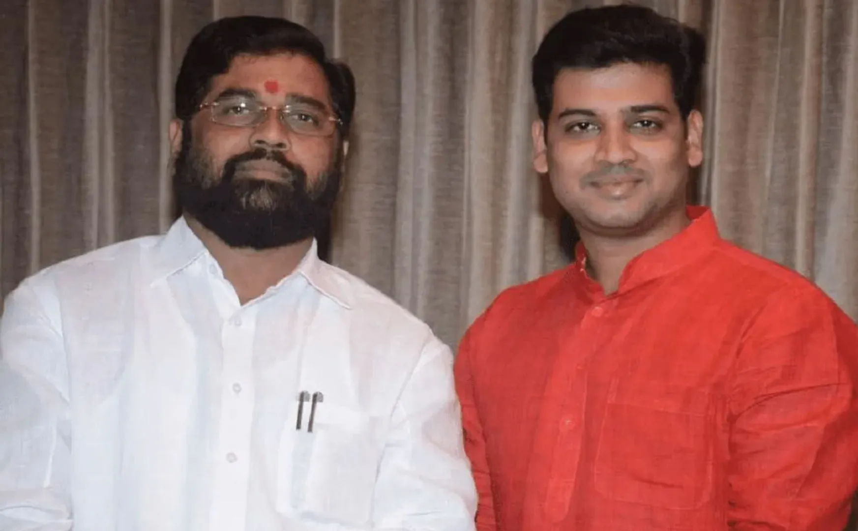 Eknath Shinde's son caught on camera for entering sanctum sanctorum