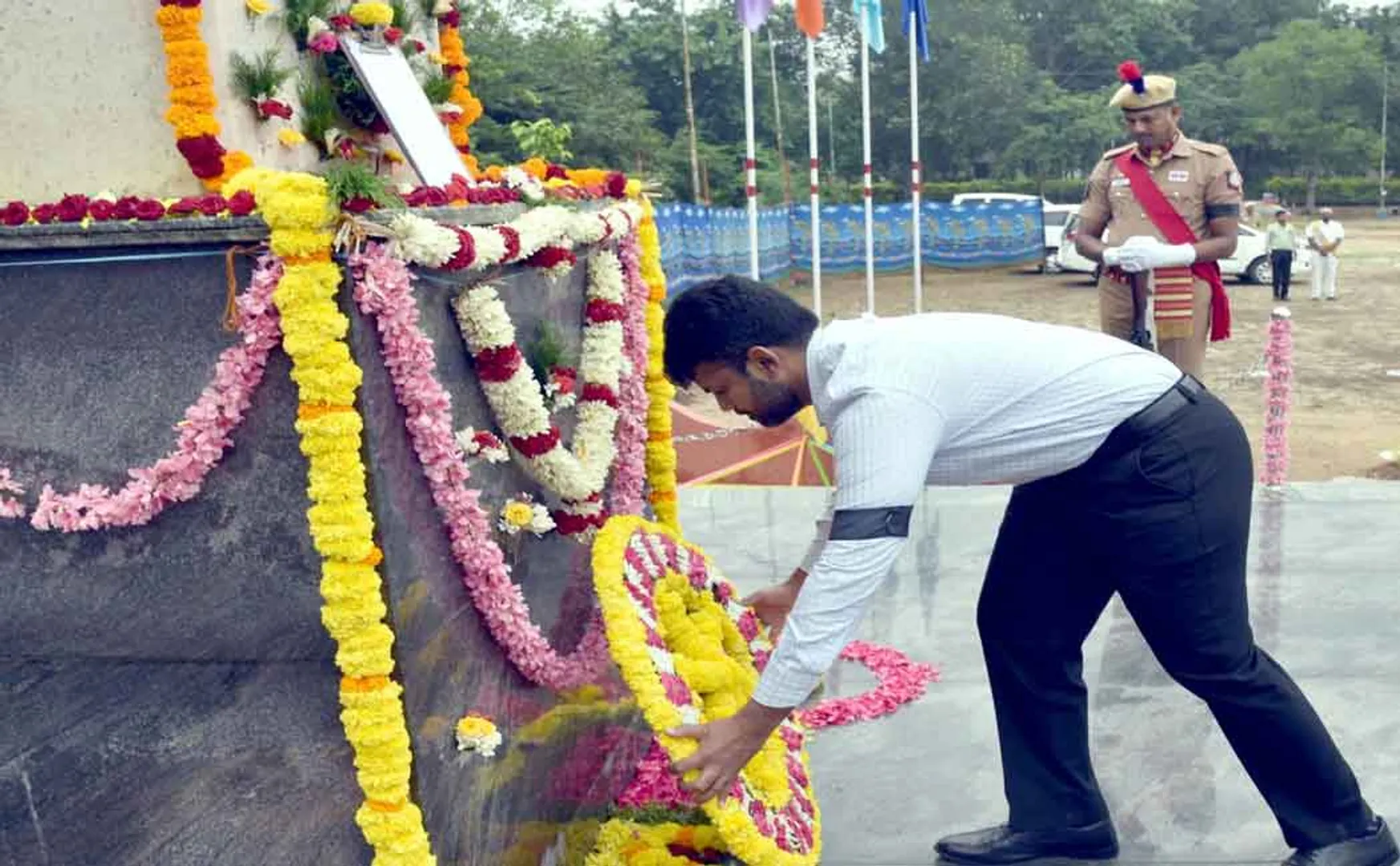 POLICE COMMEMORATION DAY Courtesy of District Collector