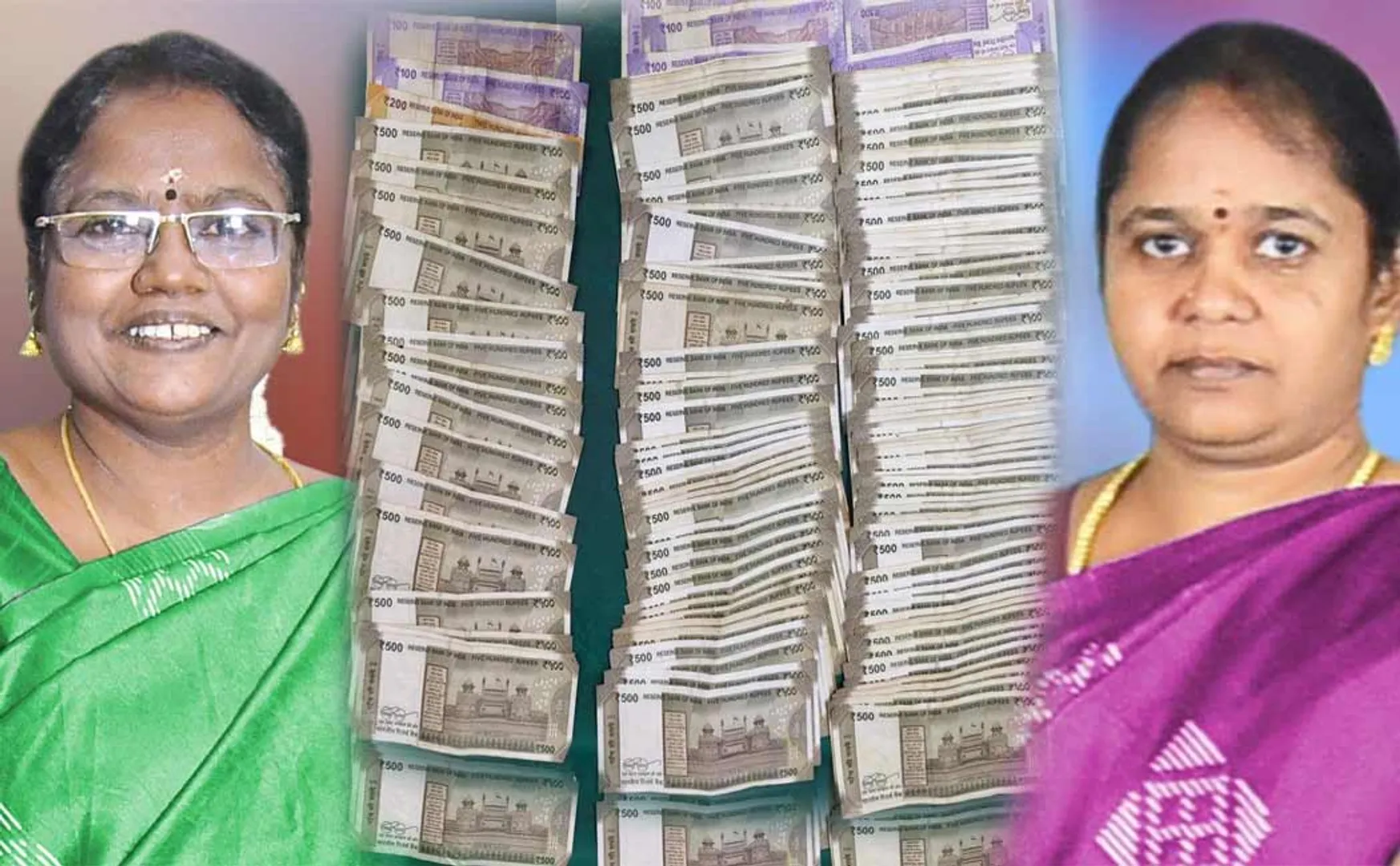 rs 69,000 cash was seized  raid conducted atTrichy Regional Transport Office