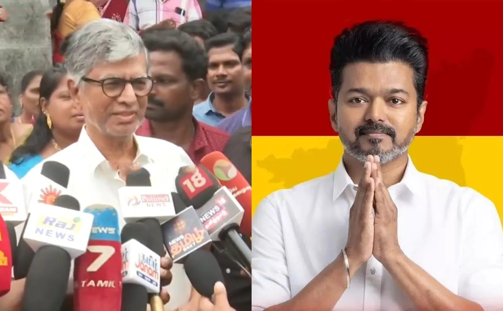sa chandrasekhar about vijay tvk conference