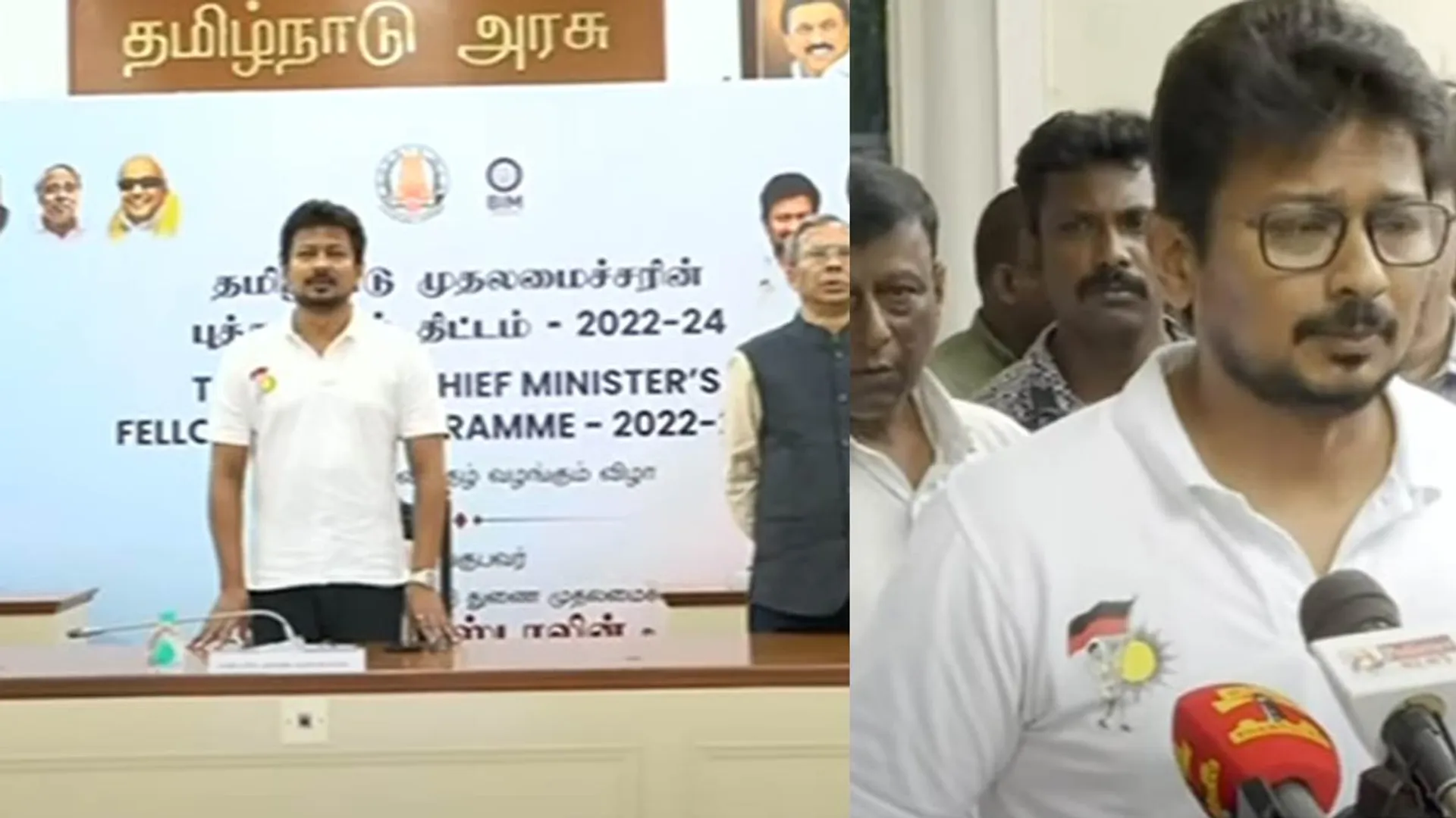 Controversy in greeting Tamil Thai in the Deputy Chief Minister's program; Published description
