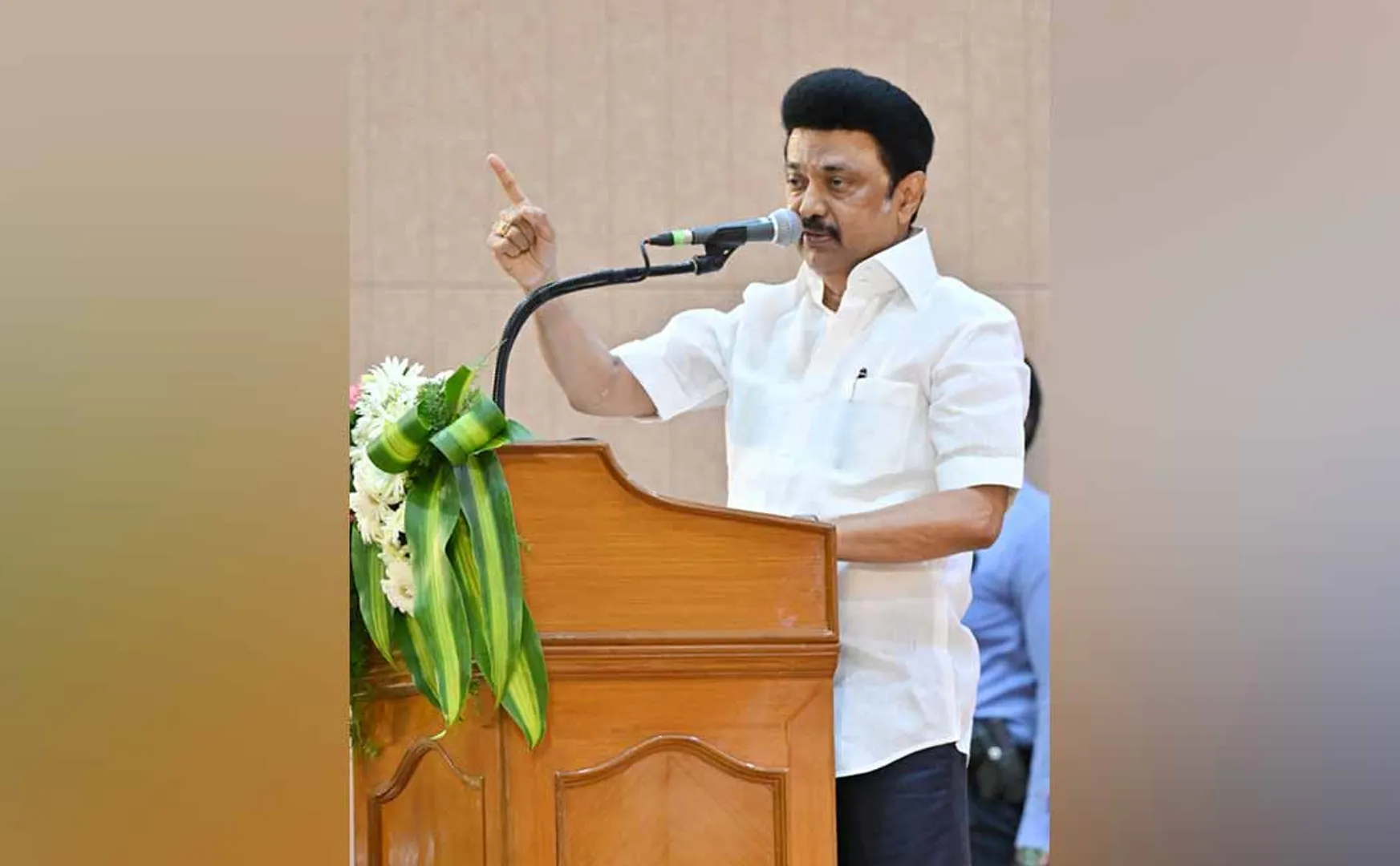 cm mk stalin says Does your tongue get dirty when you say Dravidya Naal Thirunadu