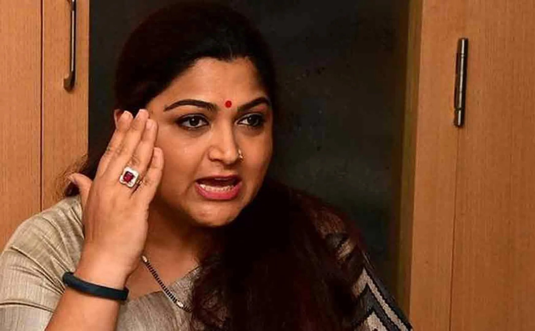 khusbu about aranmanai 5 poster 