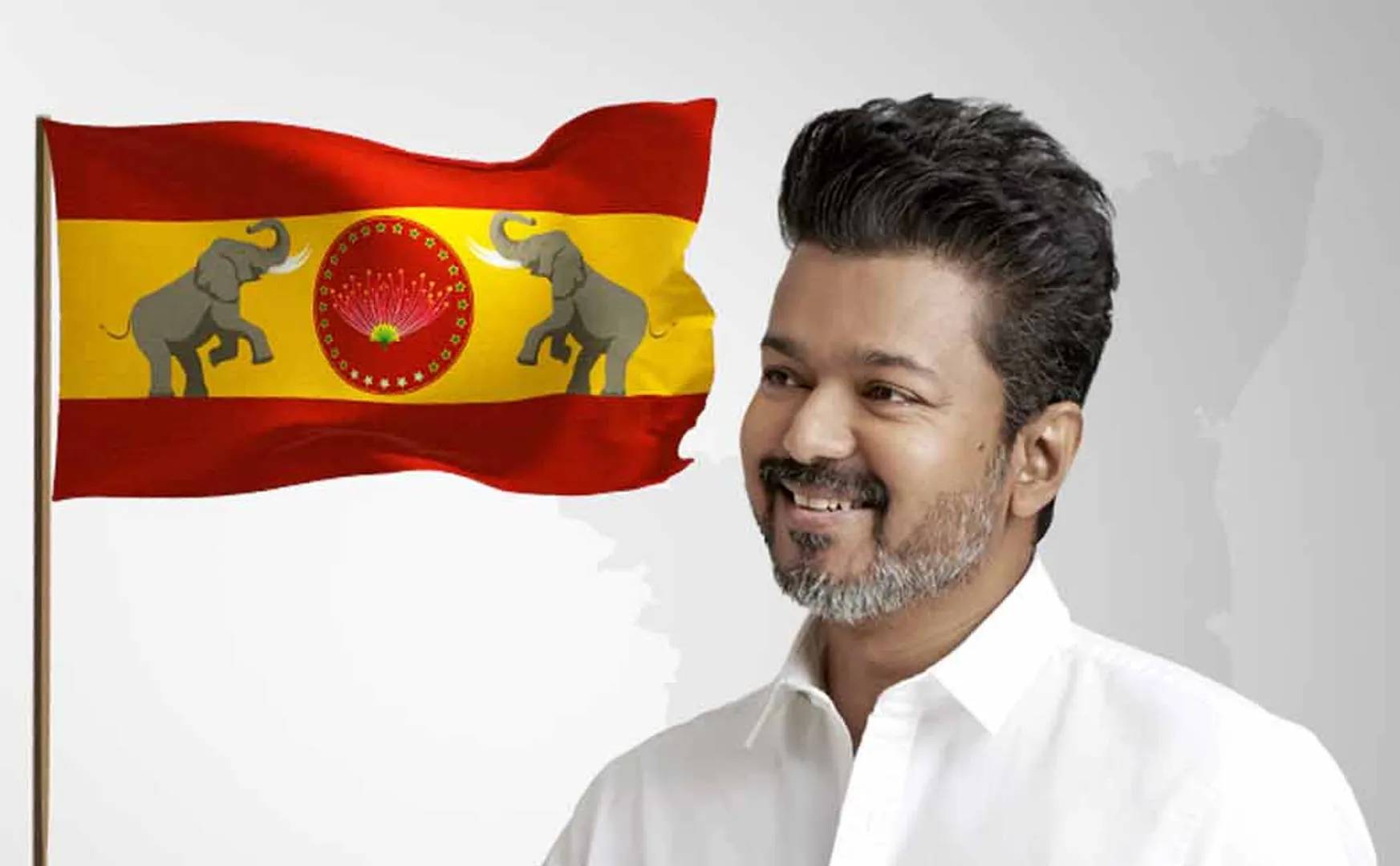 Vijay full explanation TVK Party flag