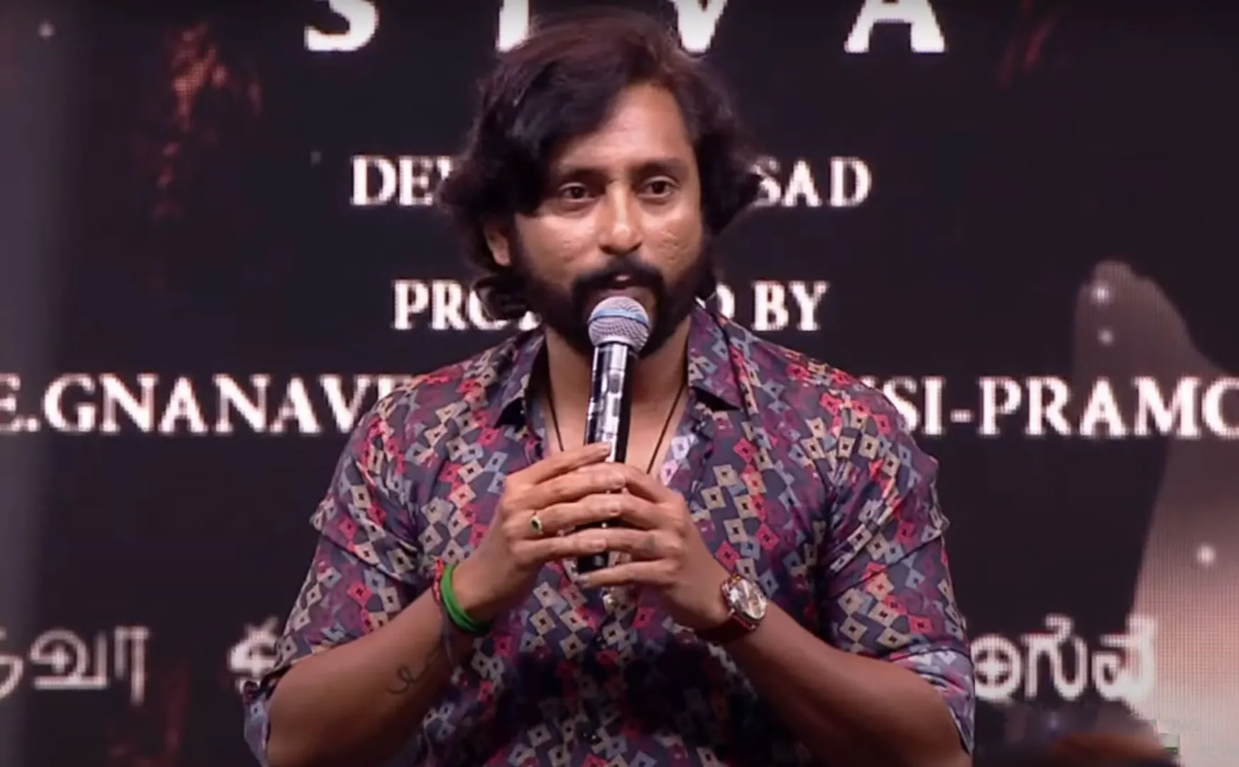 rj balaji speech in kanguva audio launch