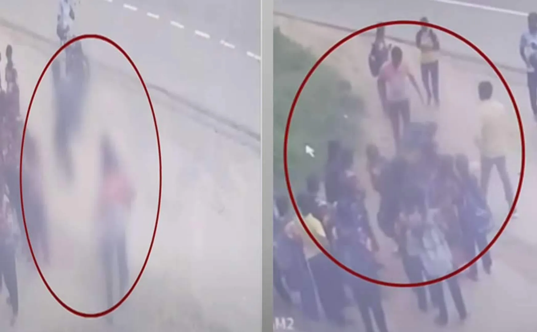 teacher who beaten student in the middle of the road was arrested 