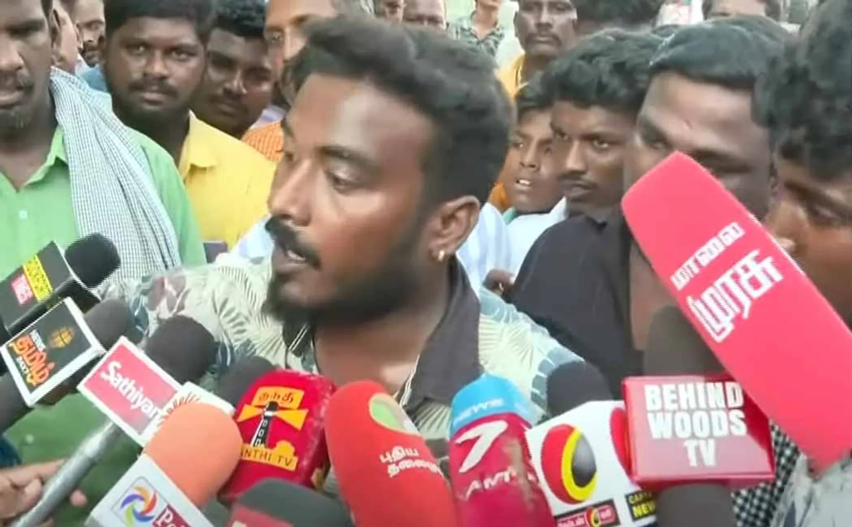 trichy TVK Executives incident relatives